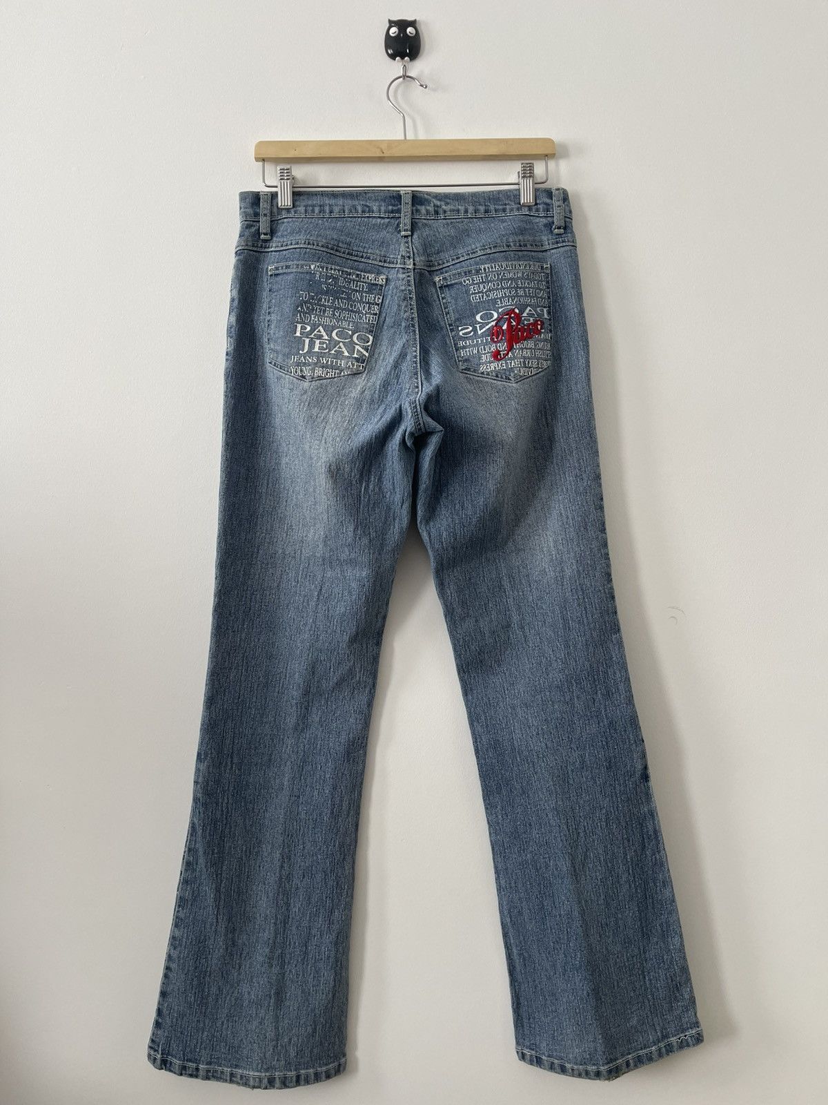Vintage Rare Vintage PACO JEANS Flare Bootcut Denim Hip Hop Style Size US 30 / EU 46 - 11 Thumbnail