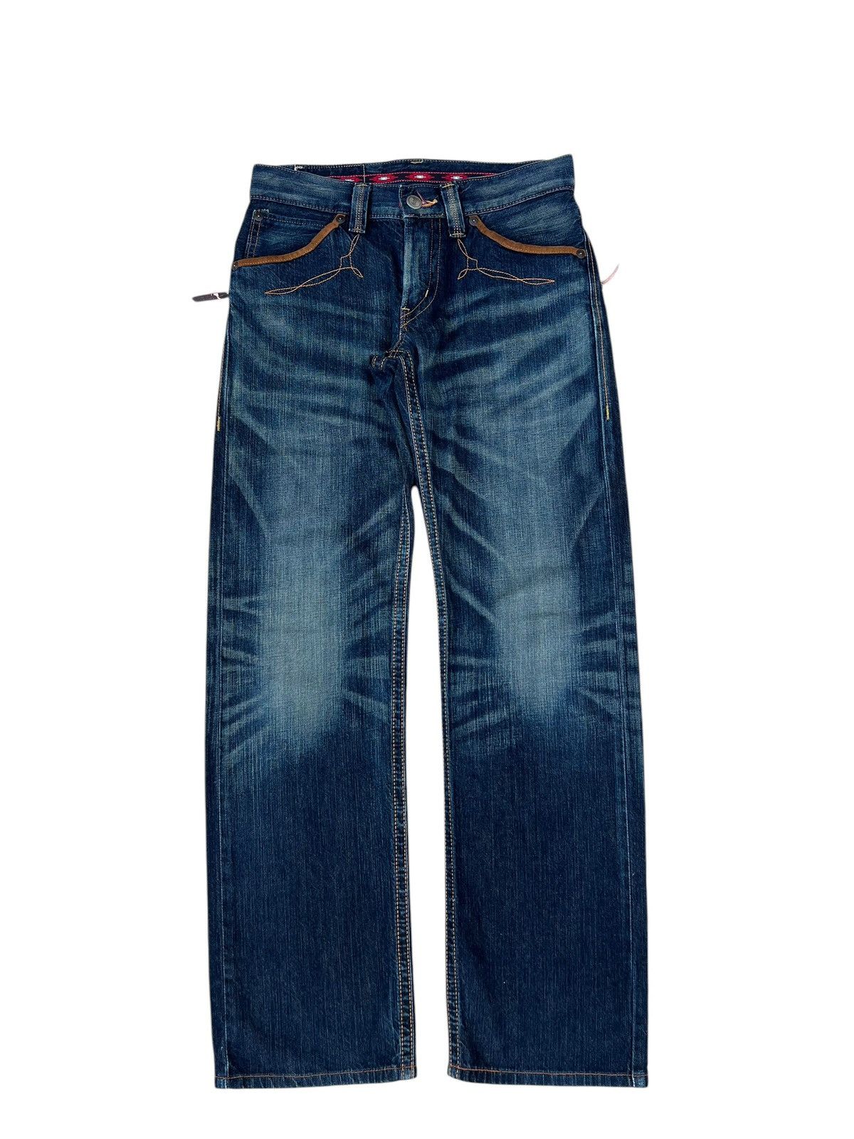 Edwin Y2K Edwin 434XVS Exclusive Vintage Claw Mark Denim Jeans Size US 29 - 1 Thumbnail