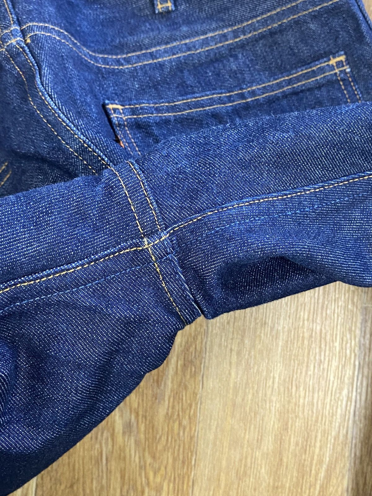 LVC × Levi's Vintage Clothing LVC Levi’s Blue Raw Denim Skinny Jeans Made in USA Talon Zip Size US 32 / EU 48 - 13 Thumbnail