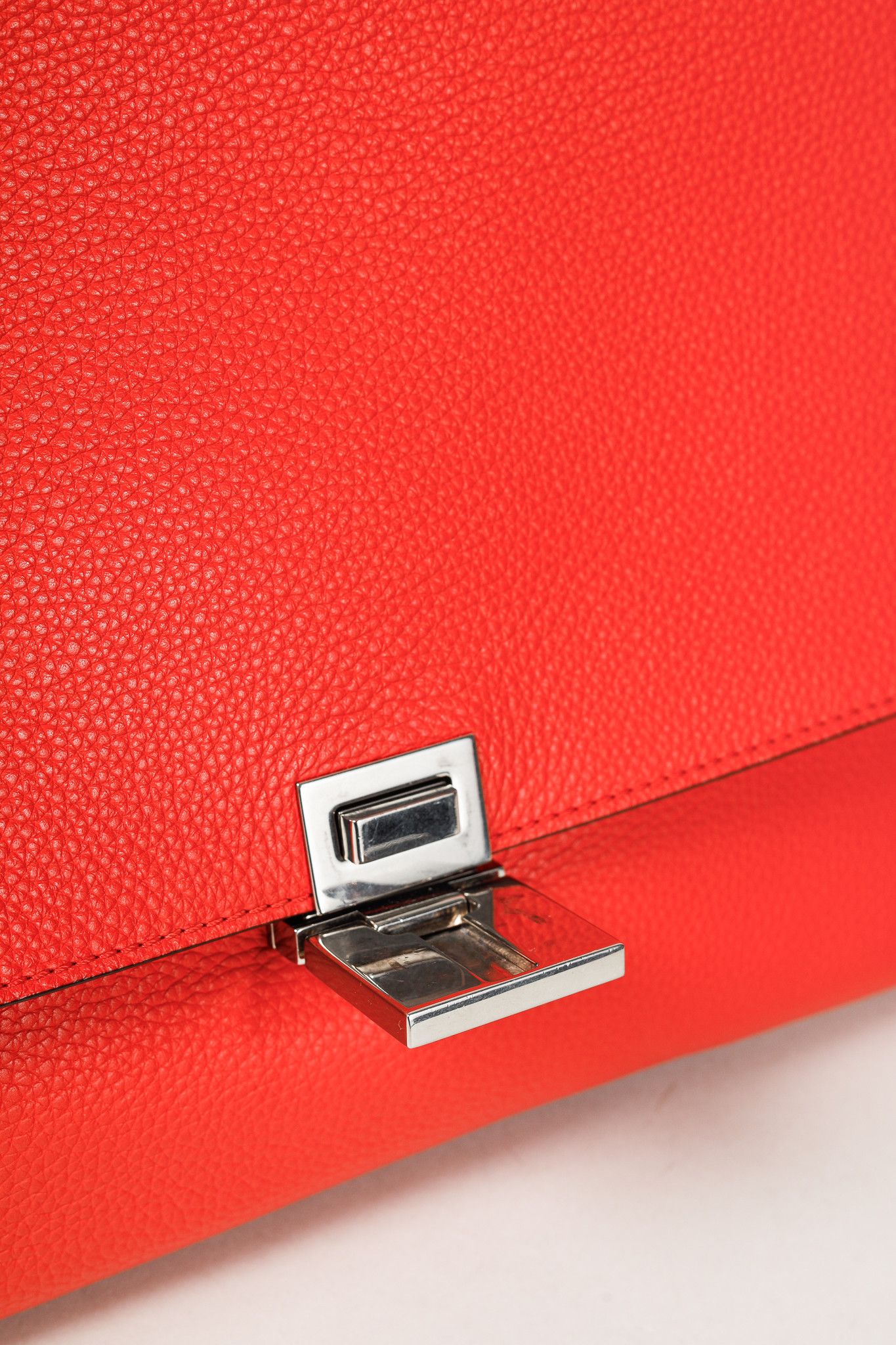 Celine Celine Trapeze Medium in Orange Leather and Suede Size ONE SIZE - 11 Thumbnail