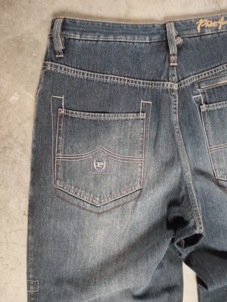 Phat Farm Super Baggy Jeans Vintage 90's Phat Farm Jeans Size US 34 / EU 50 - 12 Thumbnail