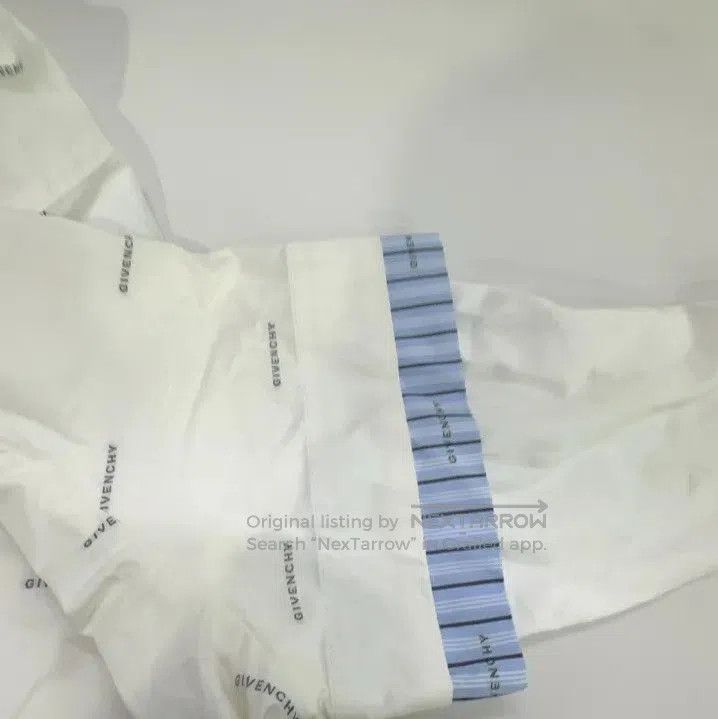 Givenchy Givenchy SS23 Point Collar Logo Print Layered Long. Size US XXS / EU 40 - 5 Thumbnail