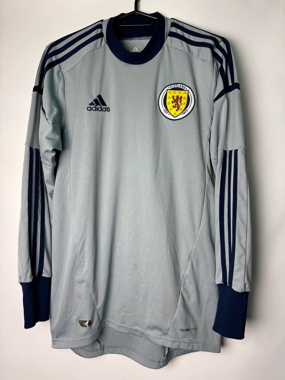 Adidas × Vintage Scotland 2012 - 2013 Goalkeeper football long sleeve jersey Size US S / EU 44-46 / 1 - 1 Thumbnail