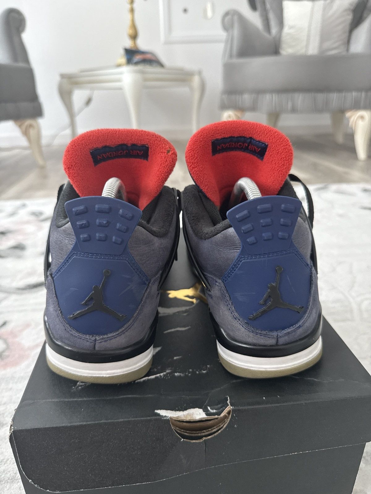 Jordan Brand Jordan 4 Winterized Loyal Blue 2019 Size US 8.5 / EU 41-42 - 5 Thumbnail