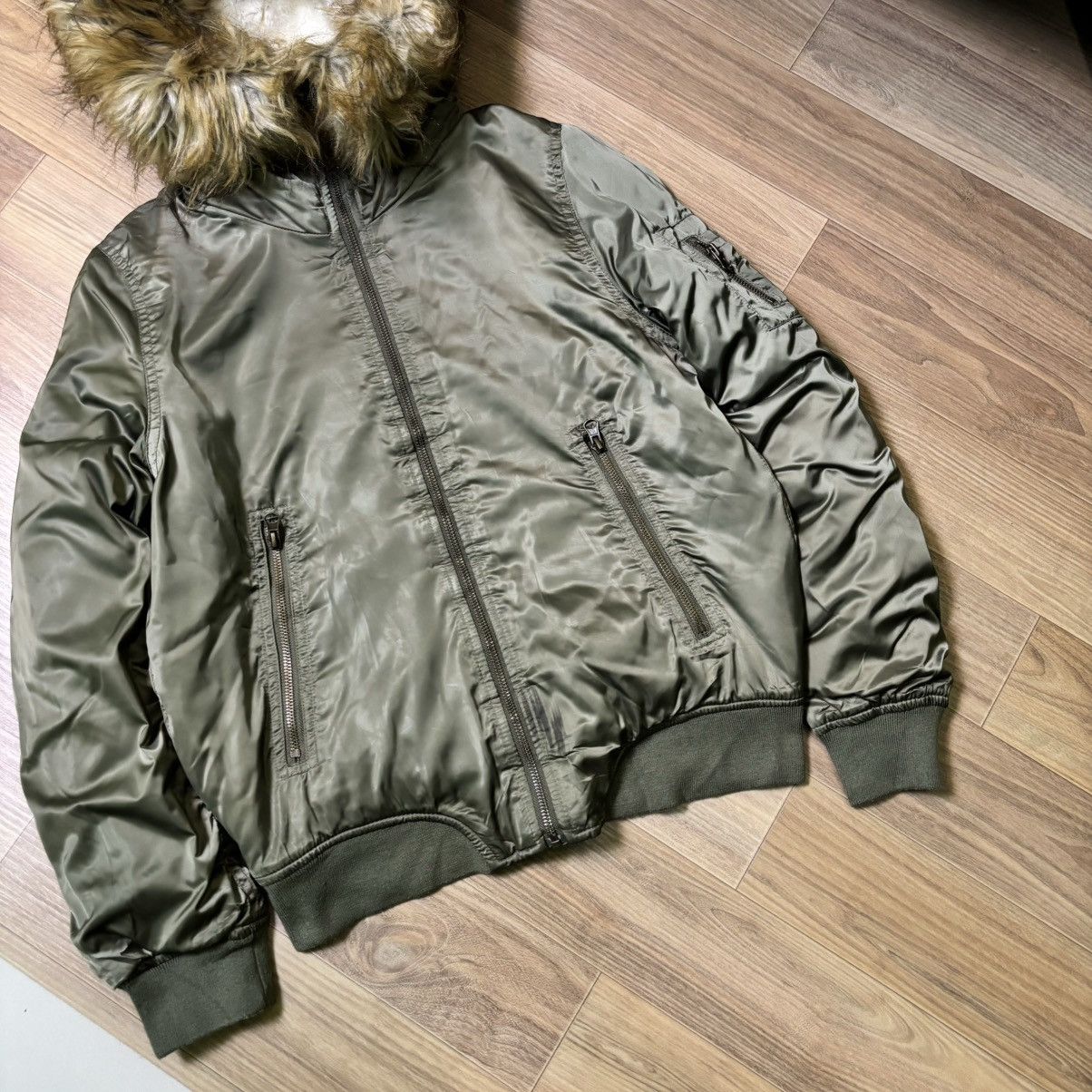 14th Addiction × If Six Was Nine × Le Grande Bleu (L.G.B.) G.O.A | EARTH Fur faux jacket IfSixWasNine LGB Style Size US M / EU 48-50 / 2 - 6 Thumbnail