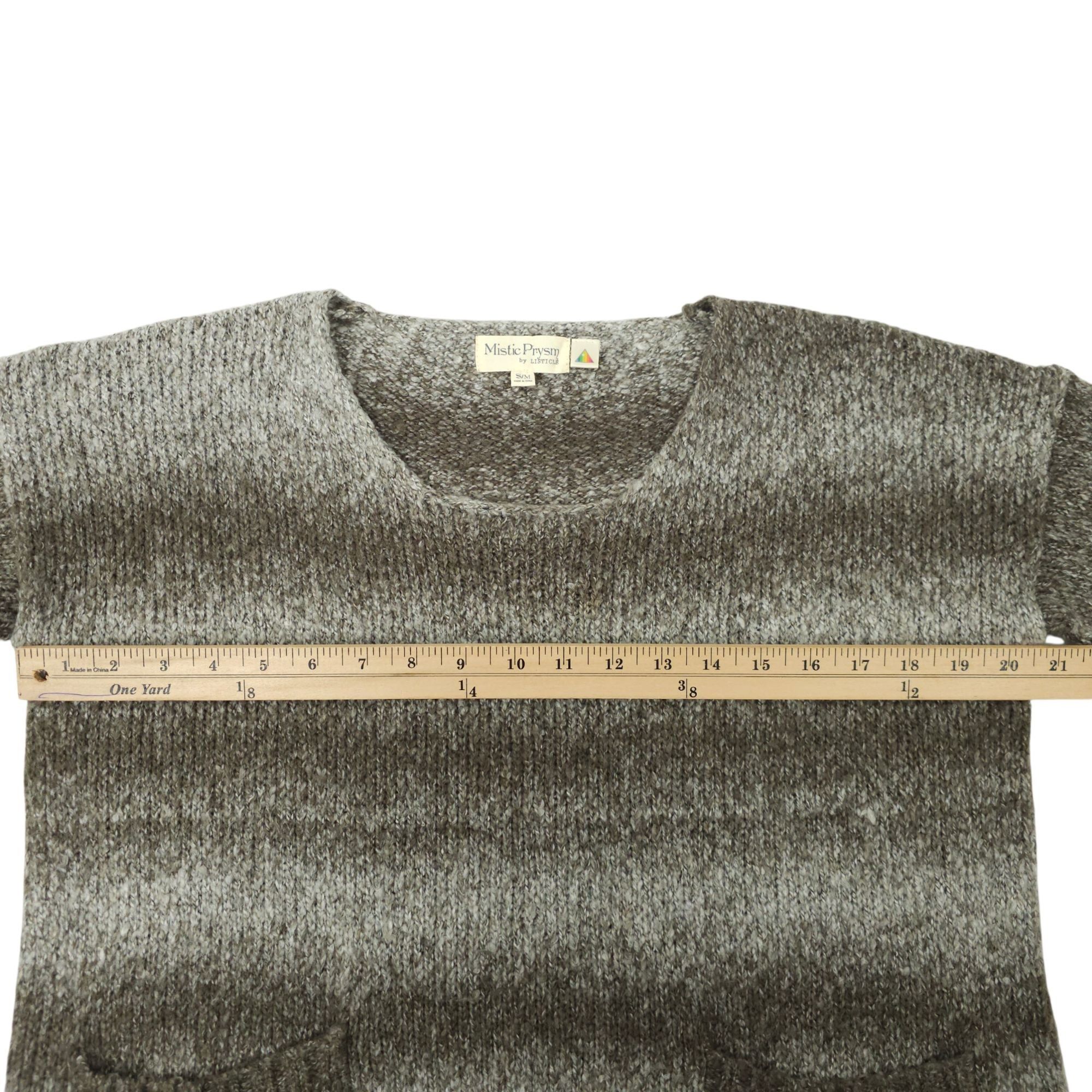 Other Listicle MIstic Prysm Ombre Striped Tunic Sweater Women S/M Size S / US 4 / IT 40 - 4 Thumbnail