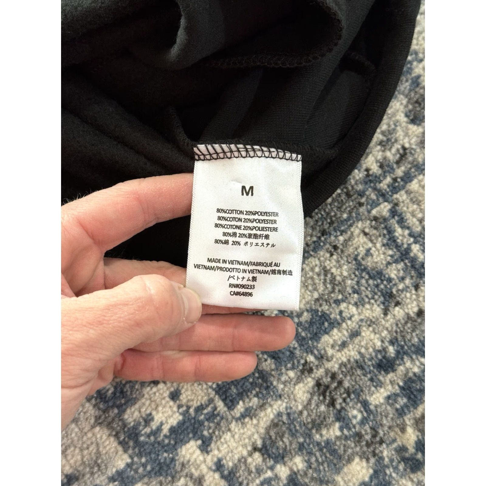 Essentials Fear of God Essentials Hoodie Jet Black Size M (Medium) Men Pullover Hoodie NWT Pockets Hooded Oversized Cotton Polyester Modern Designer Size US M / EU 48-50 / 2 - 8 Thumbnail