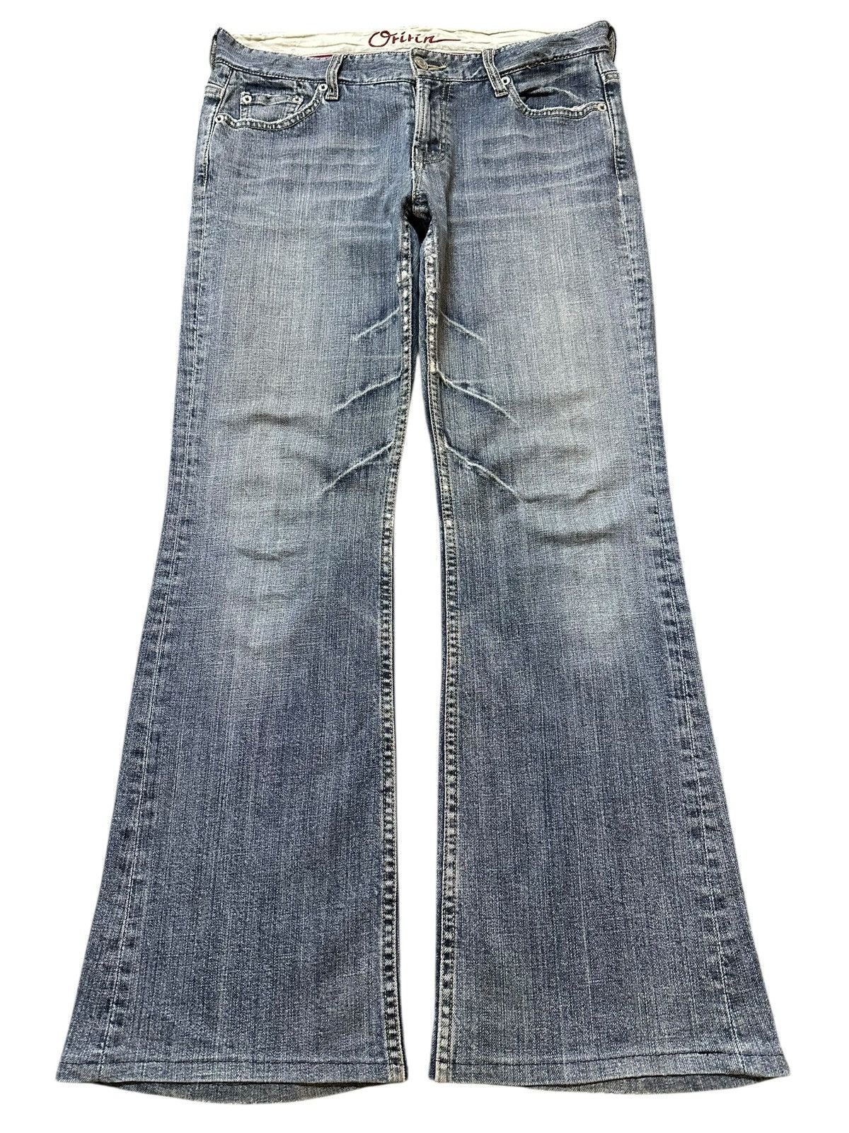 Japanese Brand Vintage Japanese Brand Blue Faded Wash Style Baggy Jeans Size US 31 - 1 Thumbnail