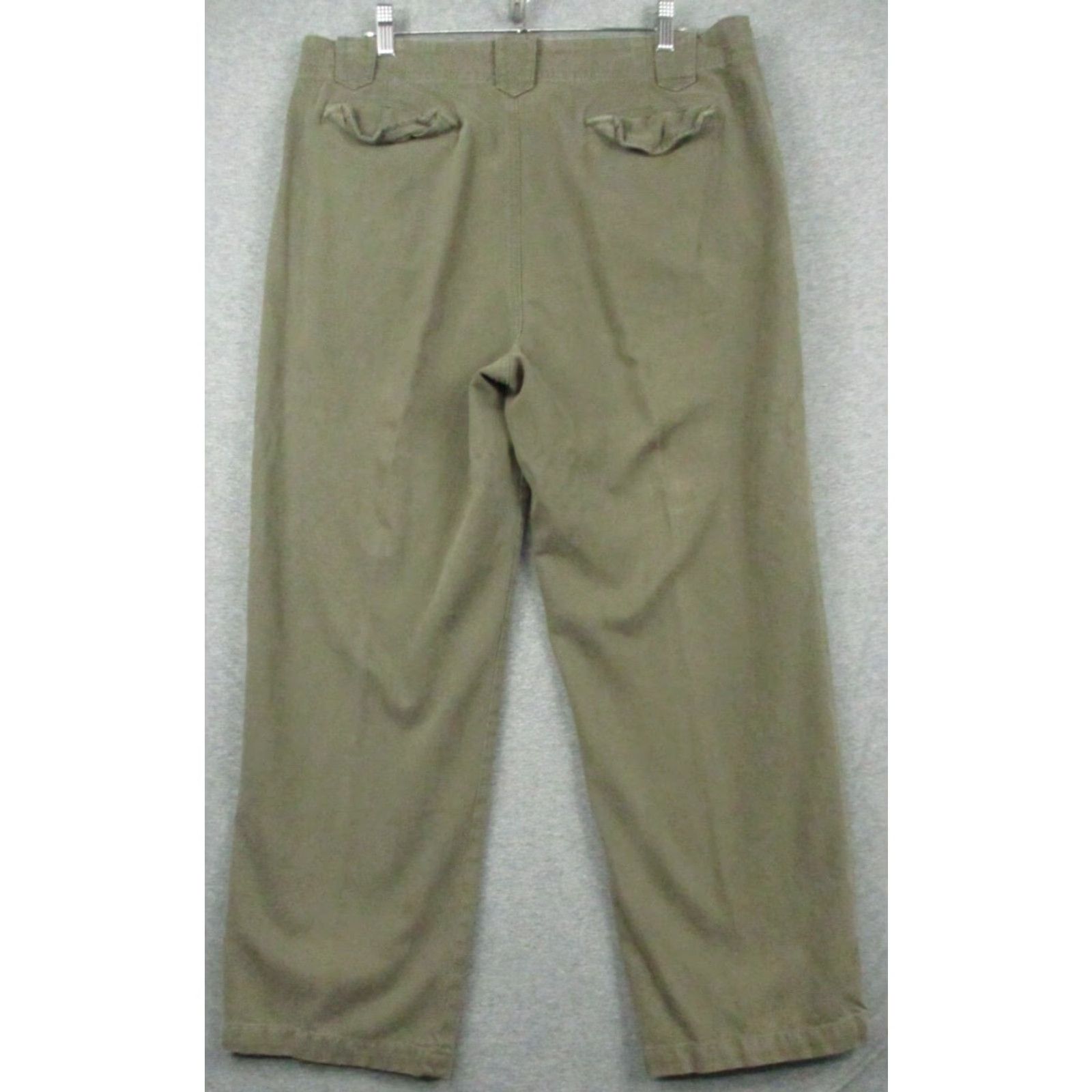 Polo Ralph Lauren VINTAGE Polo Ralph Lauren Pant Men 36 Corduroy Flat Front Wide Leg Brown Corduroy Pants Polo Ralph Lauren Mens 90s Classic Size US 36 / EU 52 - 5 Thumbnail