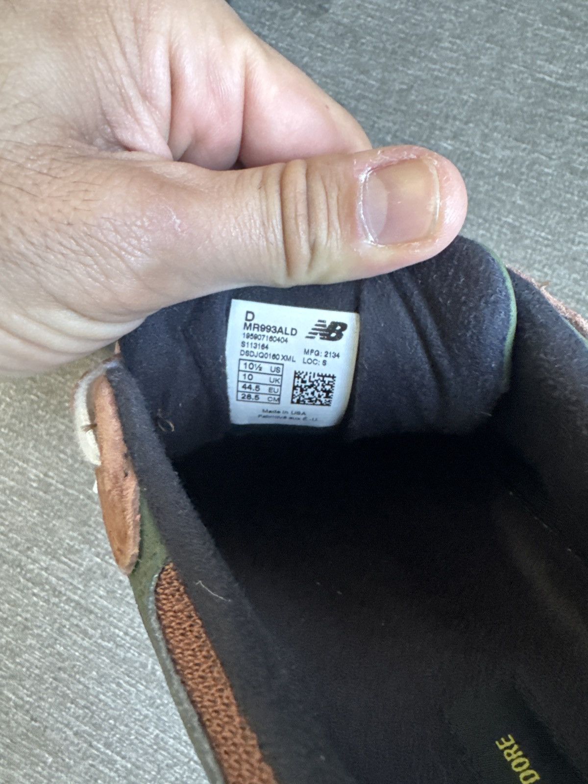 Aime Leon Dore New balance 993 Size US 10.5 / EU 43-44 - 2 Thumbnail
