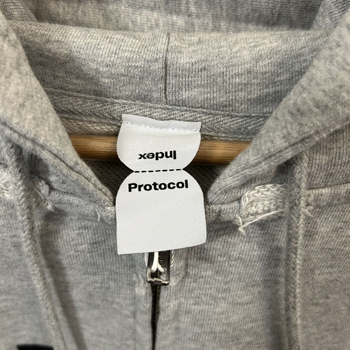PROJECT G/R Protocol Index Reconstructed Zip Up Hoodie Size US M / EU 48-50 / 2 - 3 Thumbnail