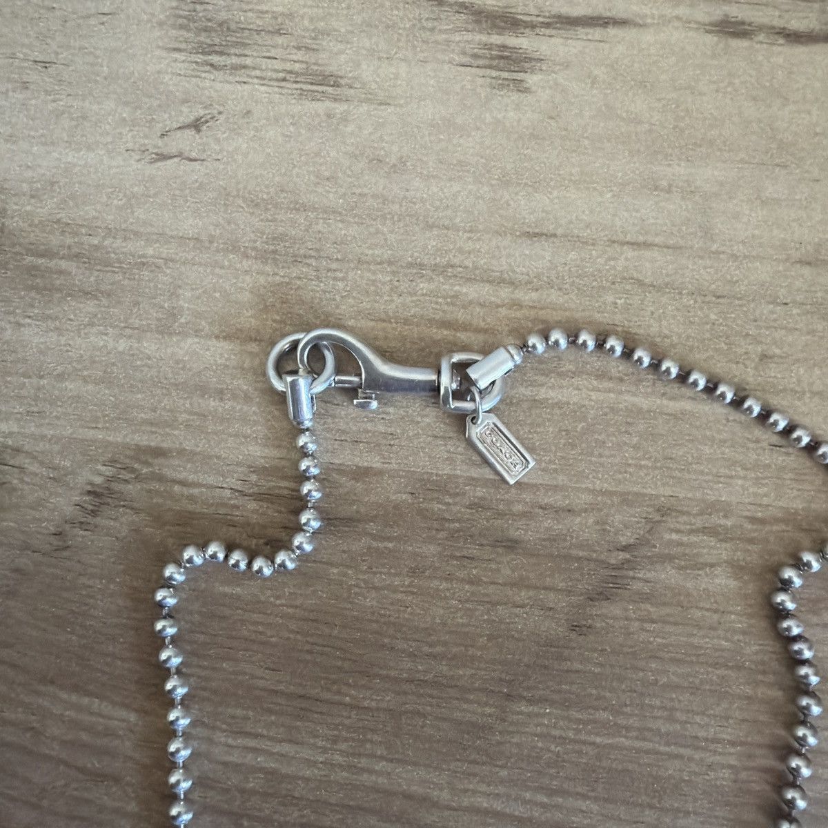 Coach Vintage Coach Silver Heart Pendant Necklace Size ONE SIZE - 5 Thumbnail
