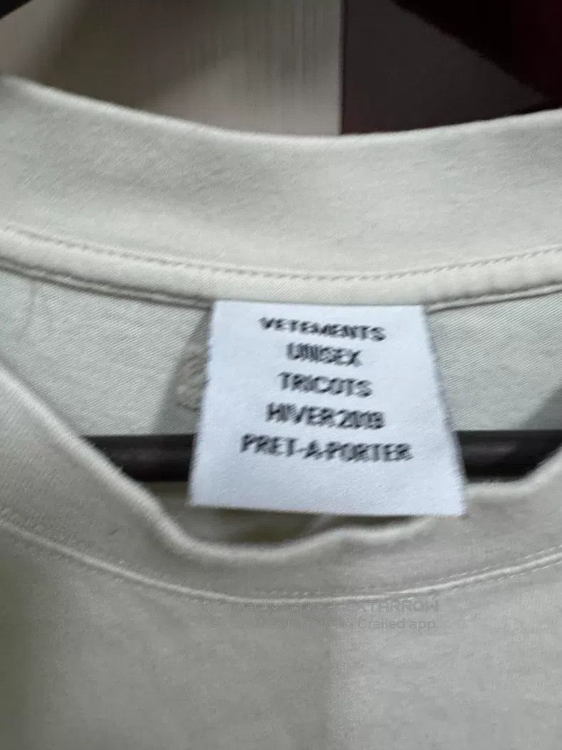 Vetements VETEMENTS Off-White Printed Short Sleeve Size US M / EU 48-50 / 2 - 3 Thumbnail