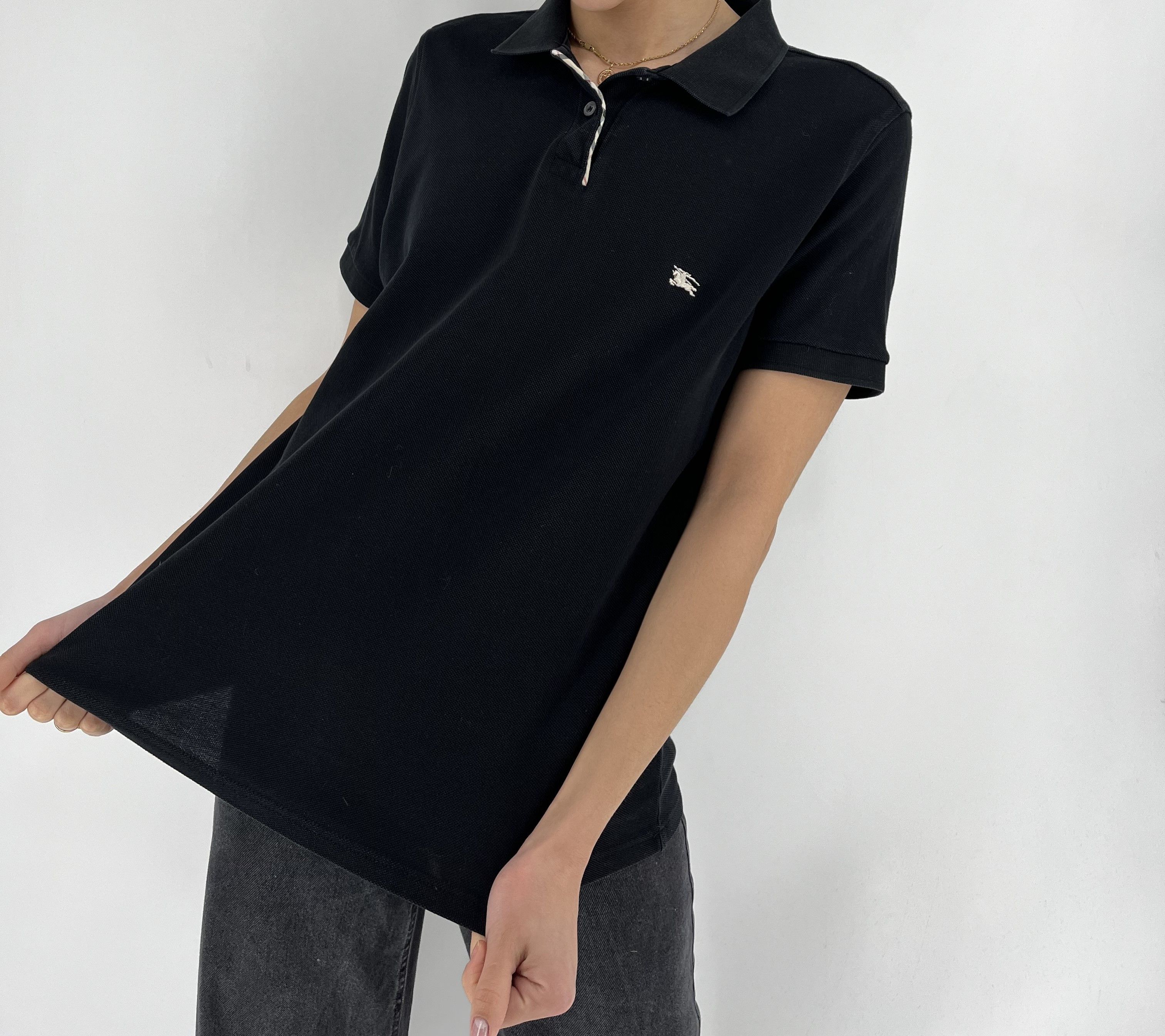 Burberry Vintage Y2K Burberry Luxury Polo T-shirt Streetwear Size XL / US 12-14 / IT 48-50 - 3 Thumbnail