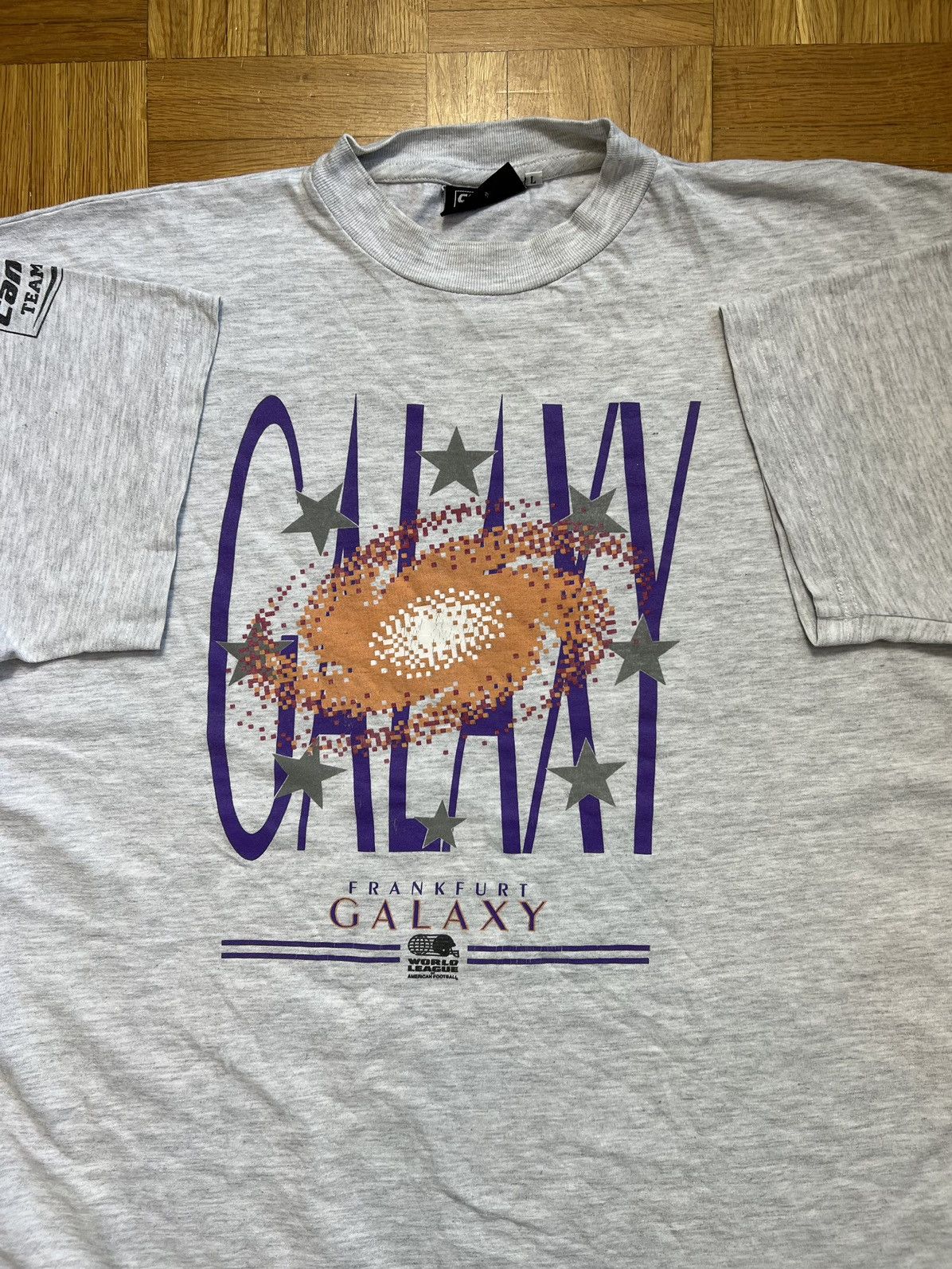 NFL × Vintage Tshirt Frankfurt Galacy World League NFL Rugby vintage 90’s Size US L / EU 52-54 / 3 - 3 Thumbnail