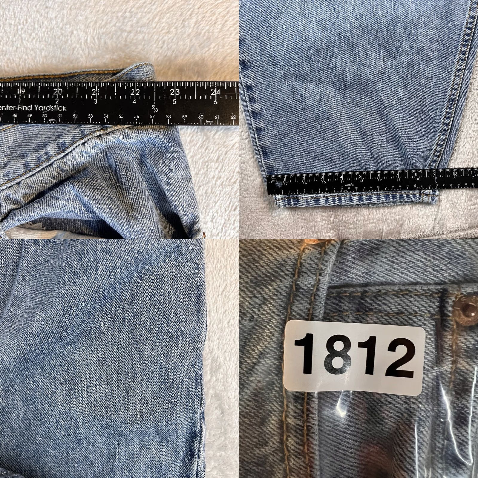 Levi's Levi's 560 Jeans Men 48x30 Blue Comfort Fit Tapered Denim 5-Pocket Size 48 Big & Tall Size US 32 / EU 48 - 8 Thumbnail