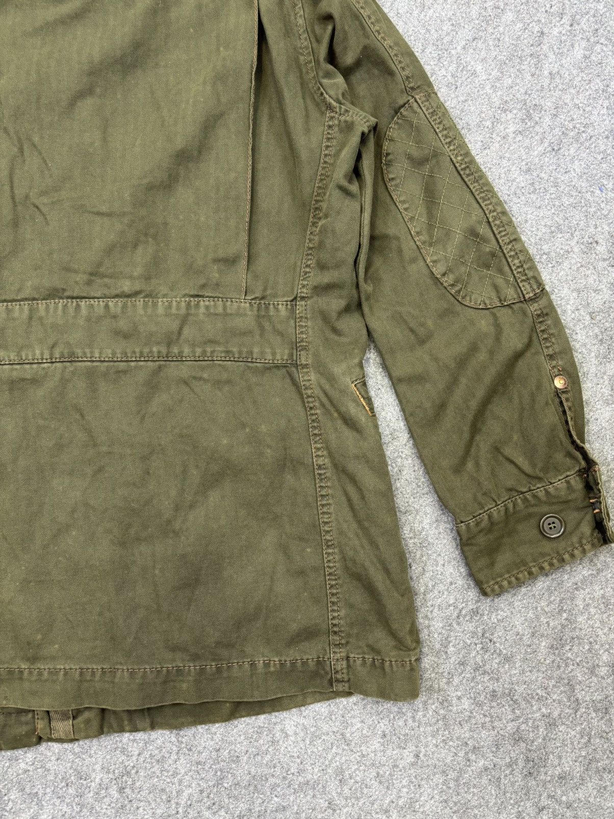 Edwin 💥Archival💥Edwin Guerilla Style HBT Fabric Jacket F919 Size US L / EU 52-54 / 3 - 17 Thumbnail