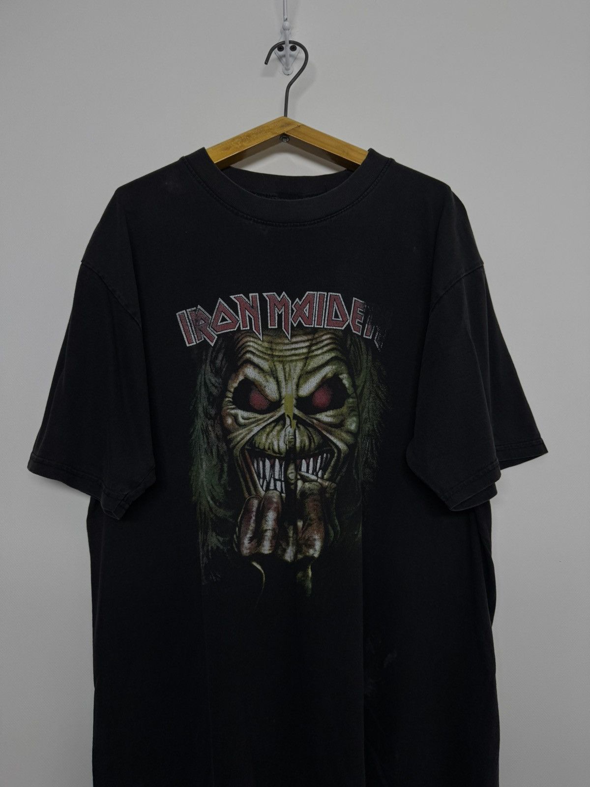 Iron Maiden Vtg Iron Maiden Band T Shirt Best Of The Beast Eddie 90s Size US M / EU 48-50 / 2 - 1 Thumbnail