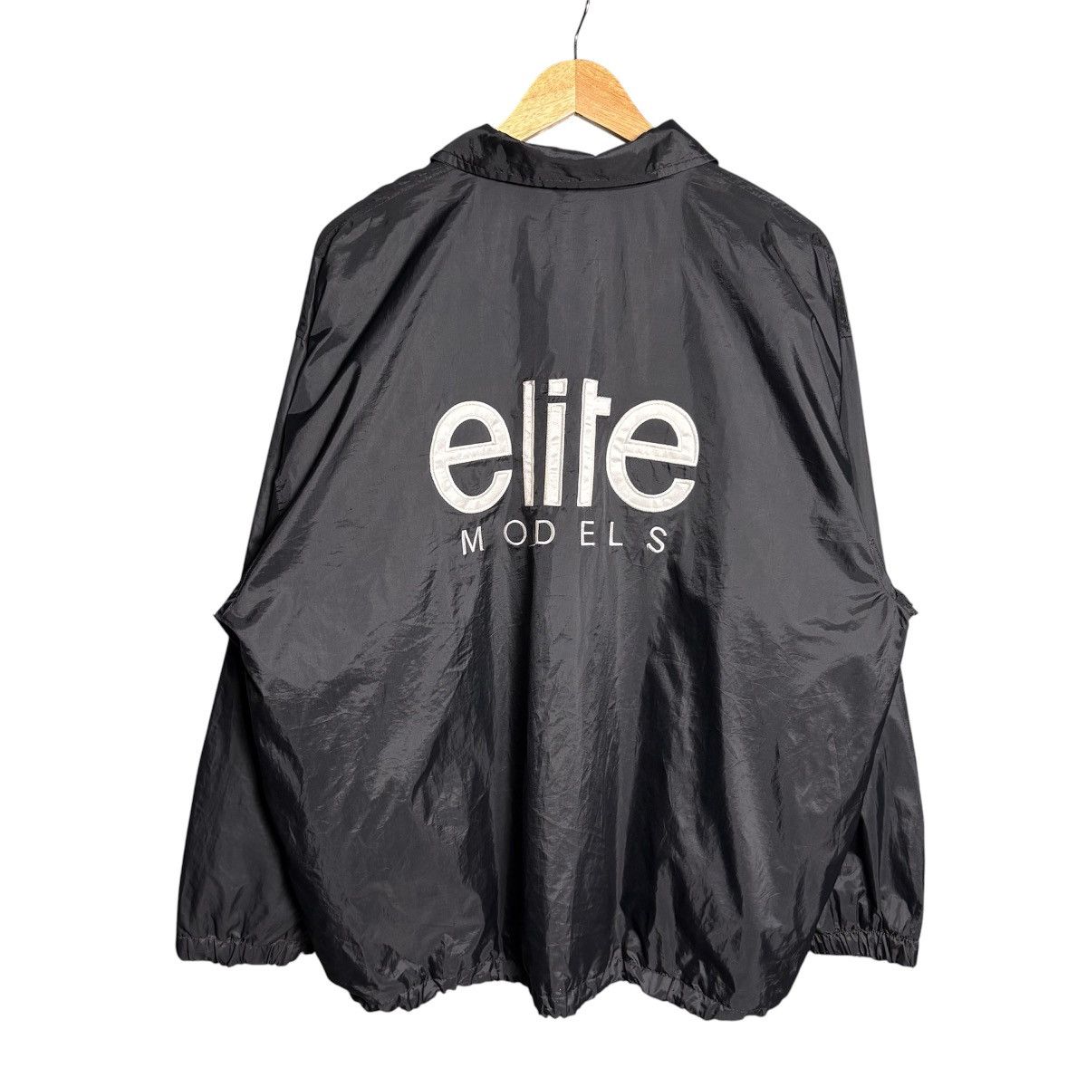 Japanese Brand Vintage Elite Models Embroidery Logo Jacket Size US L / EU 52-54 / 3 - 1 Thumbnail