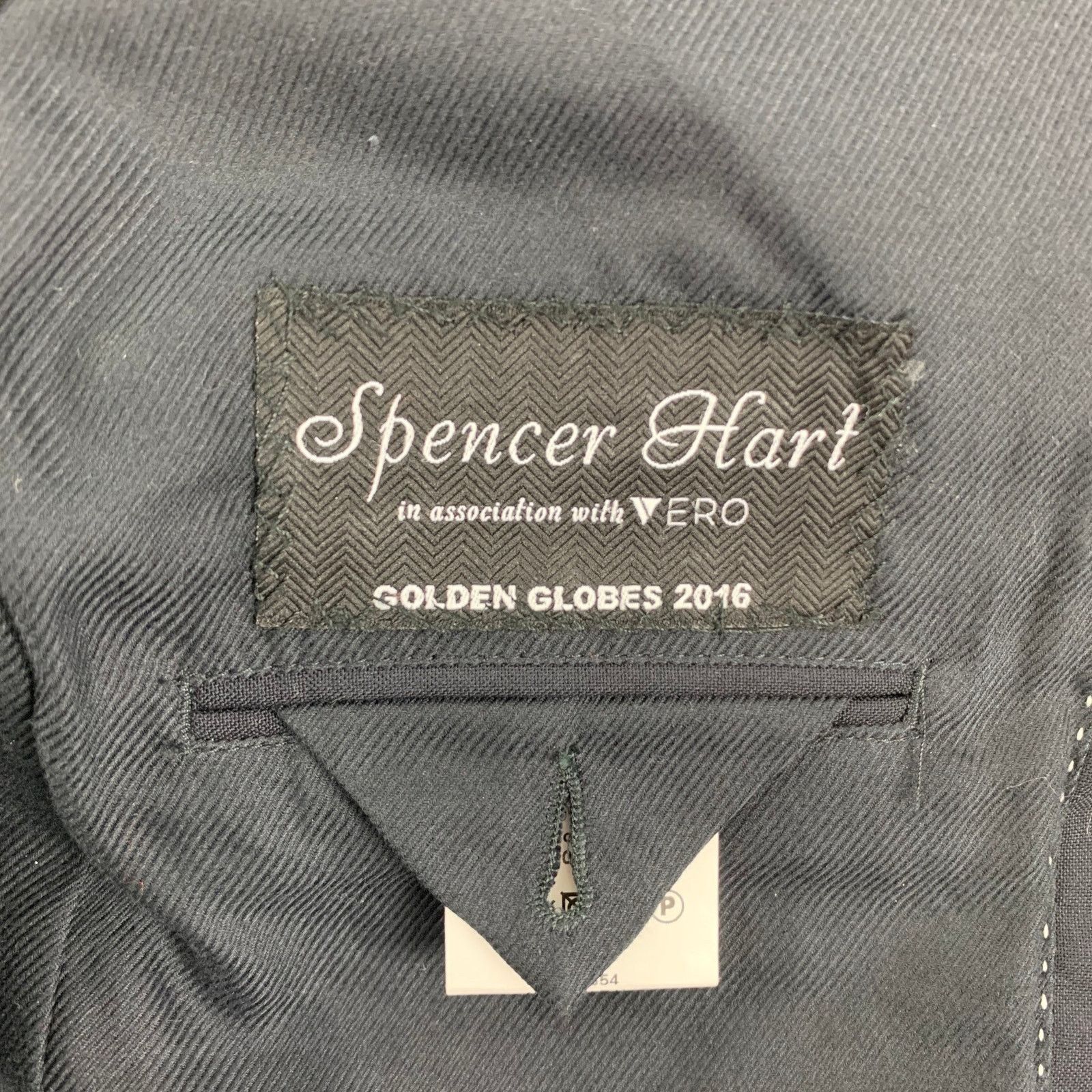 Other SPENCER HART Size 38 Black Wool Mohair Tuxedo Sport Coat Size 38R - 9 Thumbnail