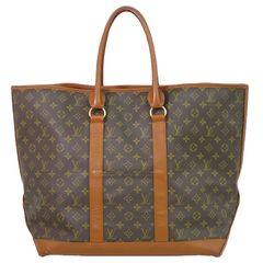 Louis Vuitton Monogram Sac Weekend GM Vintage Tote Bag M42420
