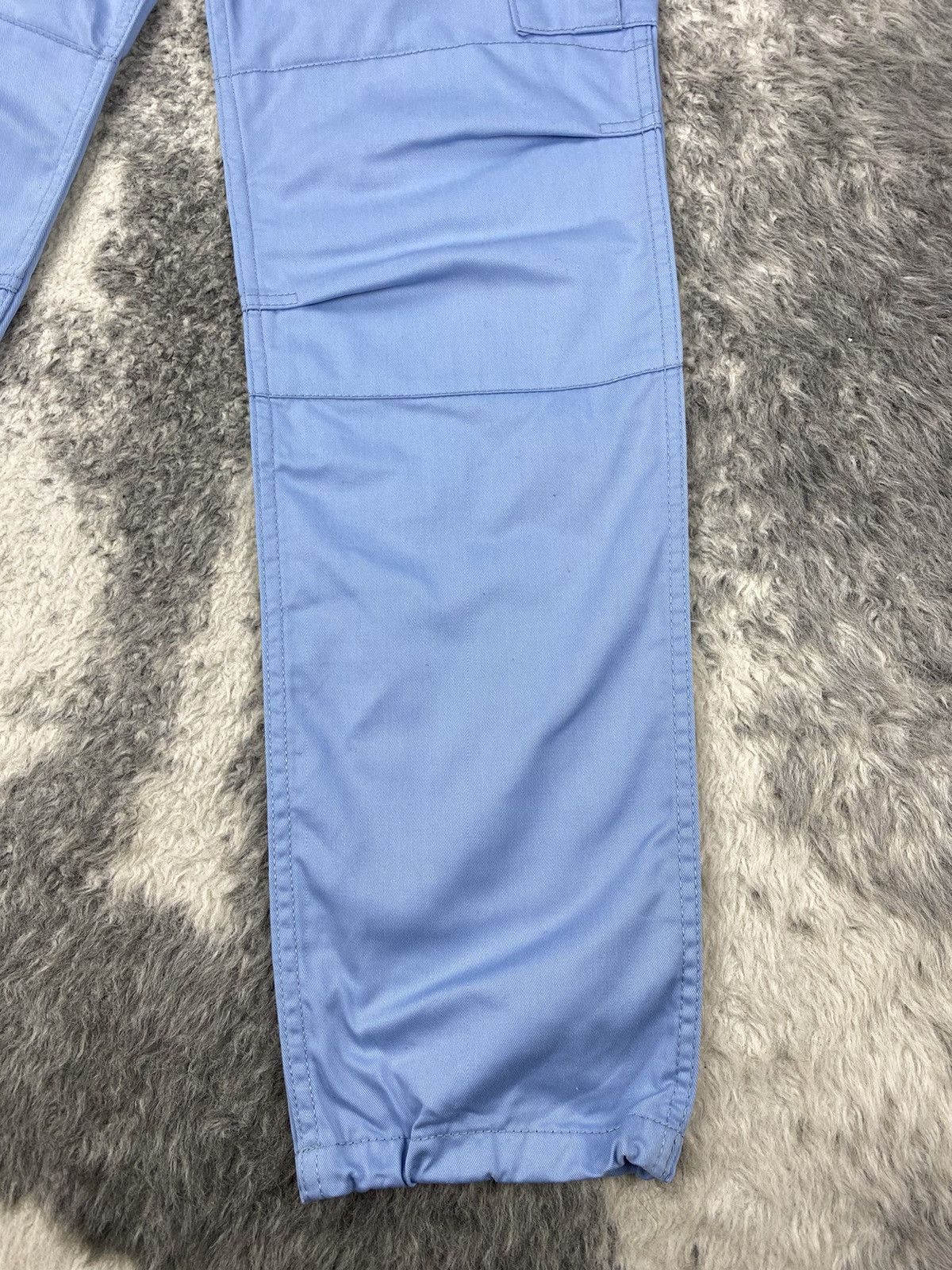 If Six Was Nine × Japanese Brand 🌟ACT CHIVE LURE🌟Spell Out RARE Color Baby Blue Cargo Pant Size US 29 - 6 Thumbnail