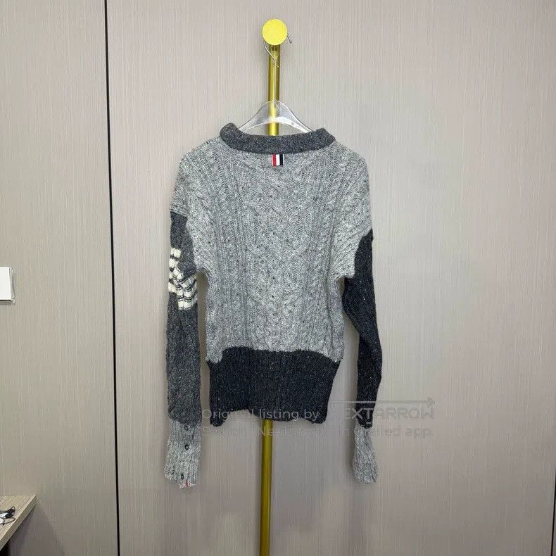 Thom Browne Thom Browne woollen sweater Size US L / EU 52-54 / 3 - 2 Thumbnail