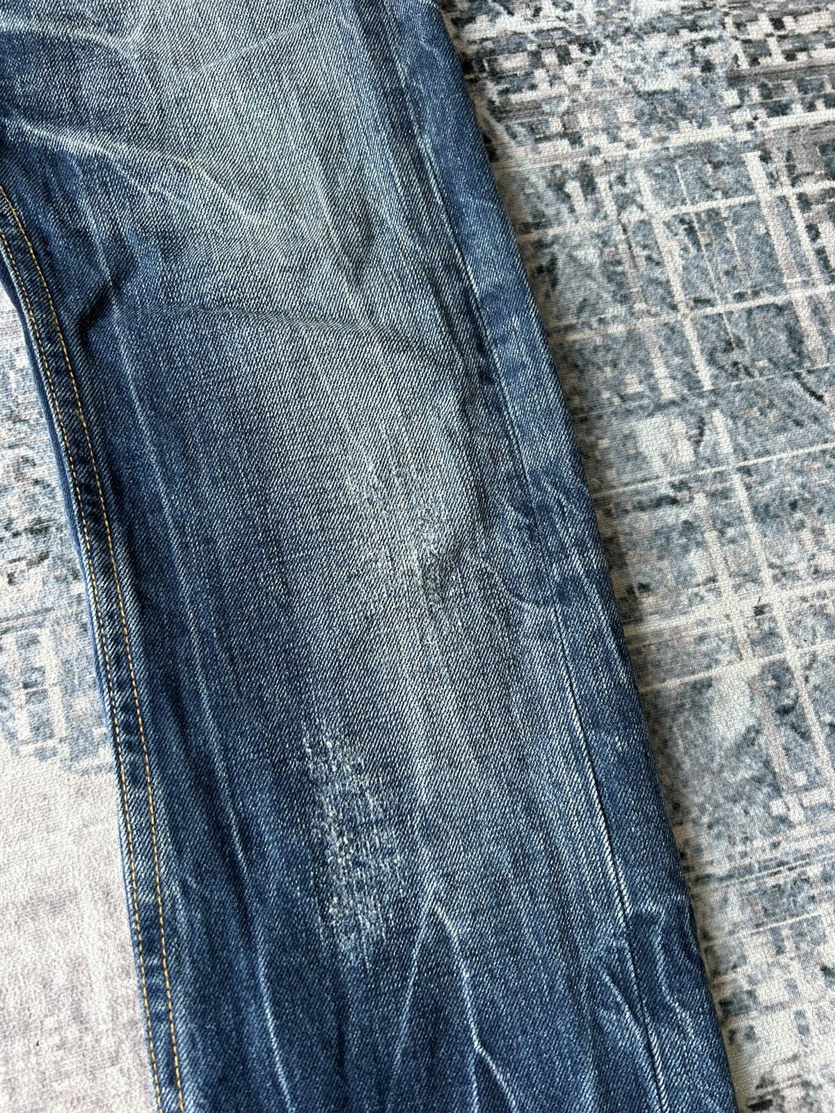 If Six Was Nine Y2K Semantic Design Snake Jeans Size US 32 / EU 48 - 10 Thumbnail