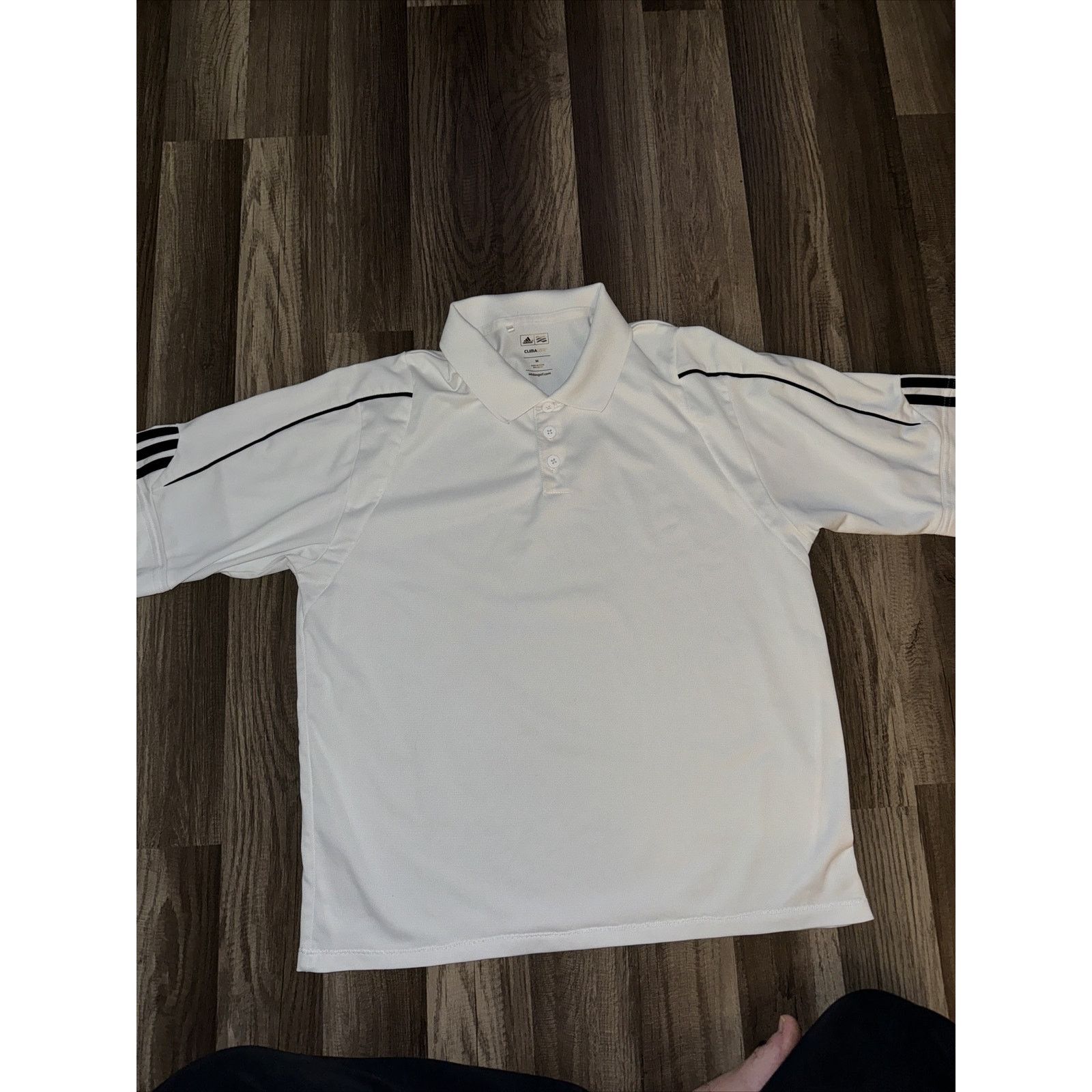 Adidas Adidas Golf Polo Shirt White Medium 21x25 Size US M / EU 48-50 / 2 - 1 Thumbnail