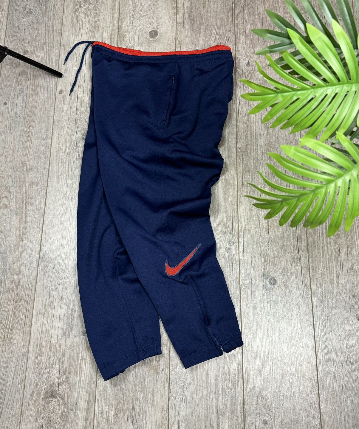 Nike × Vintage NIKE SPORTS PANTS VINTAGE BIG LOGO DRILL Y2K STYLE SIZE XXL Size US 38 / EU 54 - 1 Thumbnail