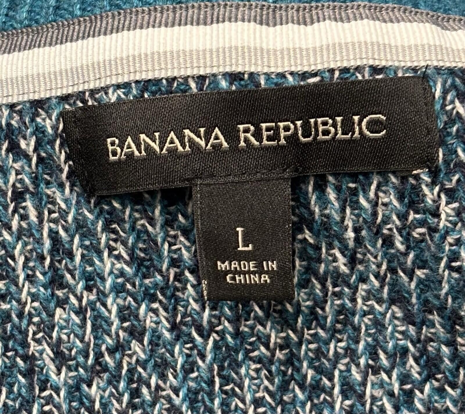 Banana Republic Banana Republic Cardigan Sweater Mens Small Cotton Chunky Size US S / EU 44-46 / 1 - 2 Thumbnail