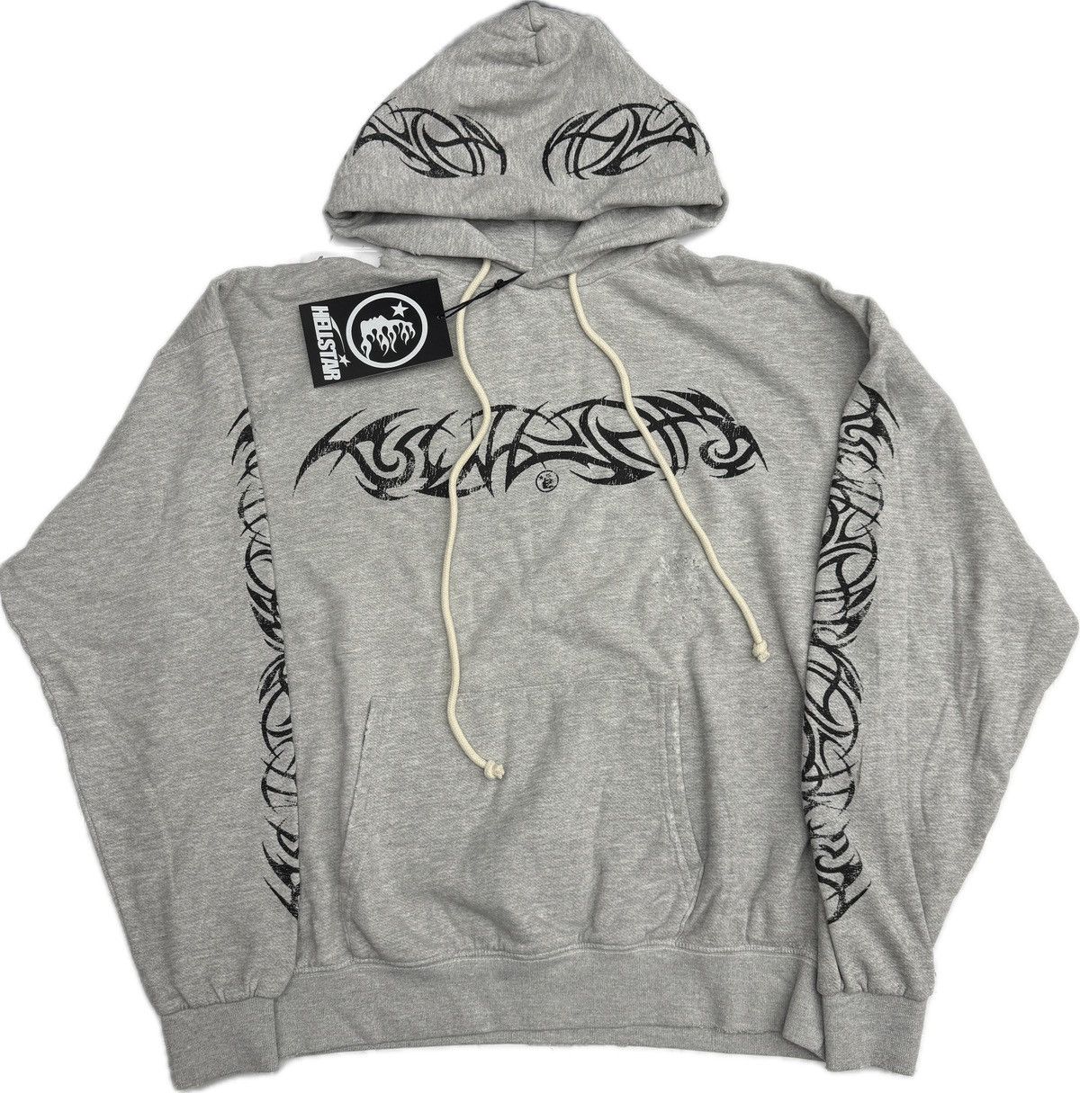 HELLSTAR Hellstar Tribal Flame Hoodie Size US XL / EU 56 / 4 - 1 Thumbnail