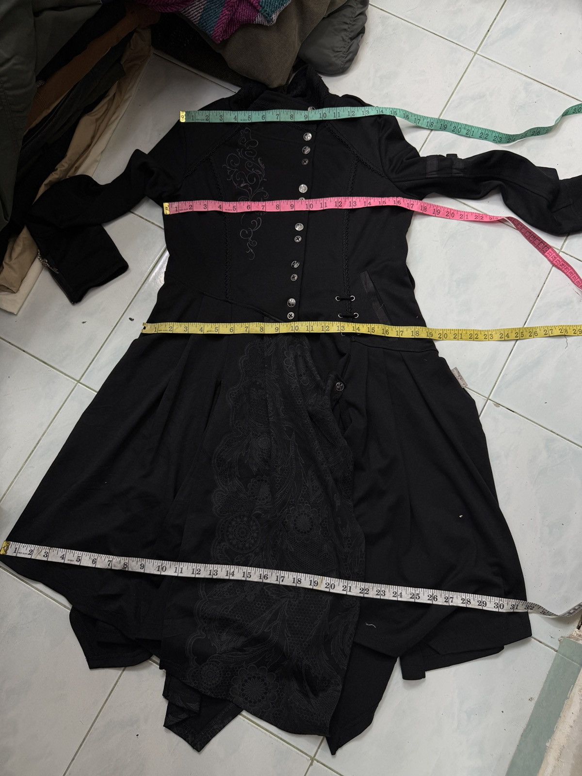 14th Addiction 🔥🔥🔥ARCHIVE ROZEN KAVALIER PUNK GOTH JACKET Size M / US 6-8 / IT 42-44 - 20 Thumbnail