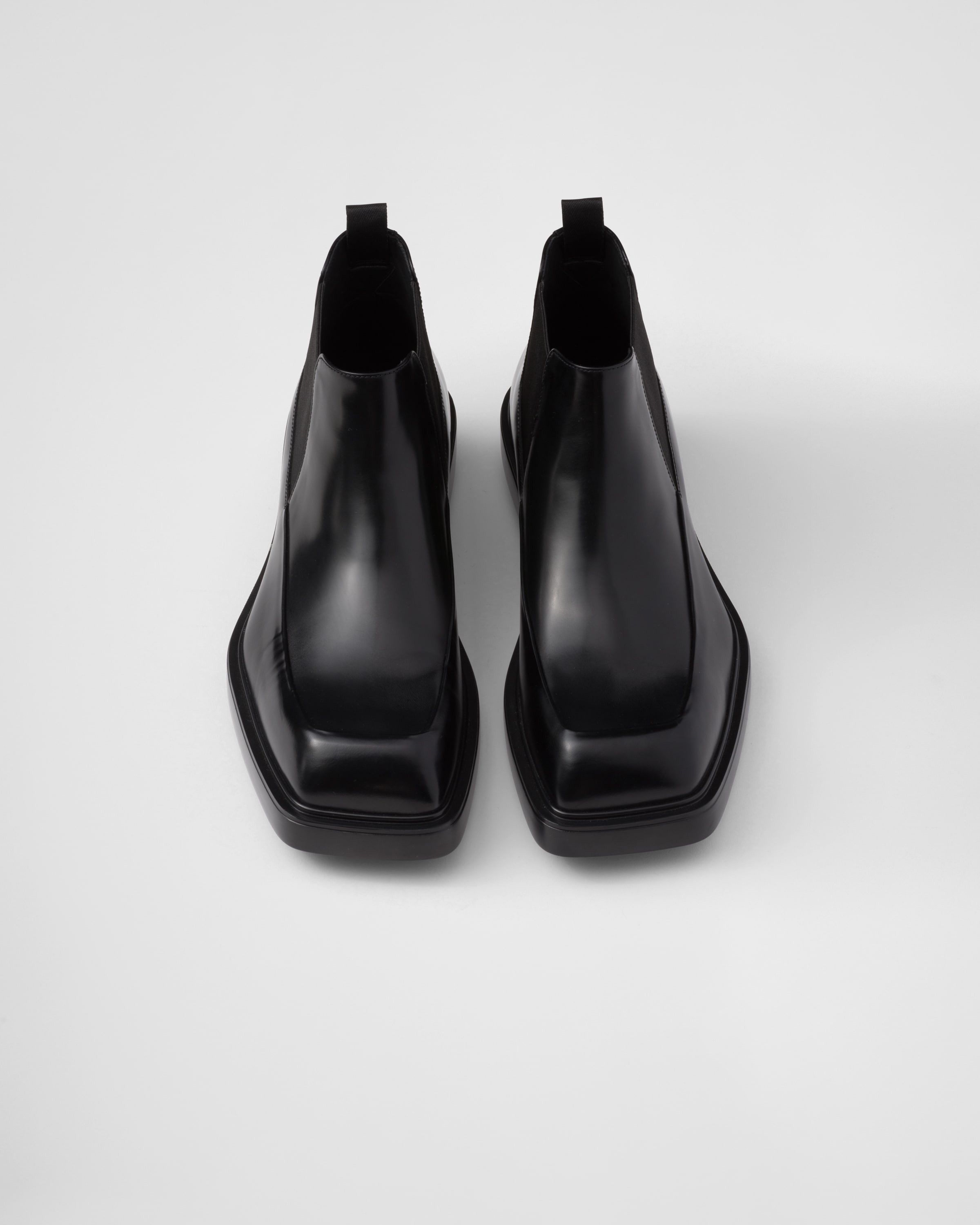 Prada o1mt1gz0225 Brushed Chelsea Boots in Black Size US 7 / EU 40 - 4 Thumbnail