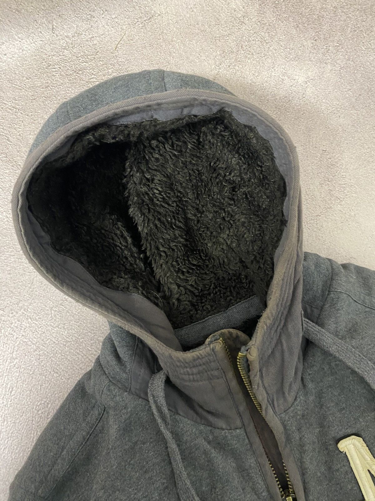 Japanese Brand × Vintage Vintage If Six Was Nine style fur distressed faded hoodie Size US L / EU 52-54 / 3 - 6 Thumbnail