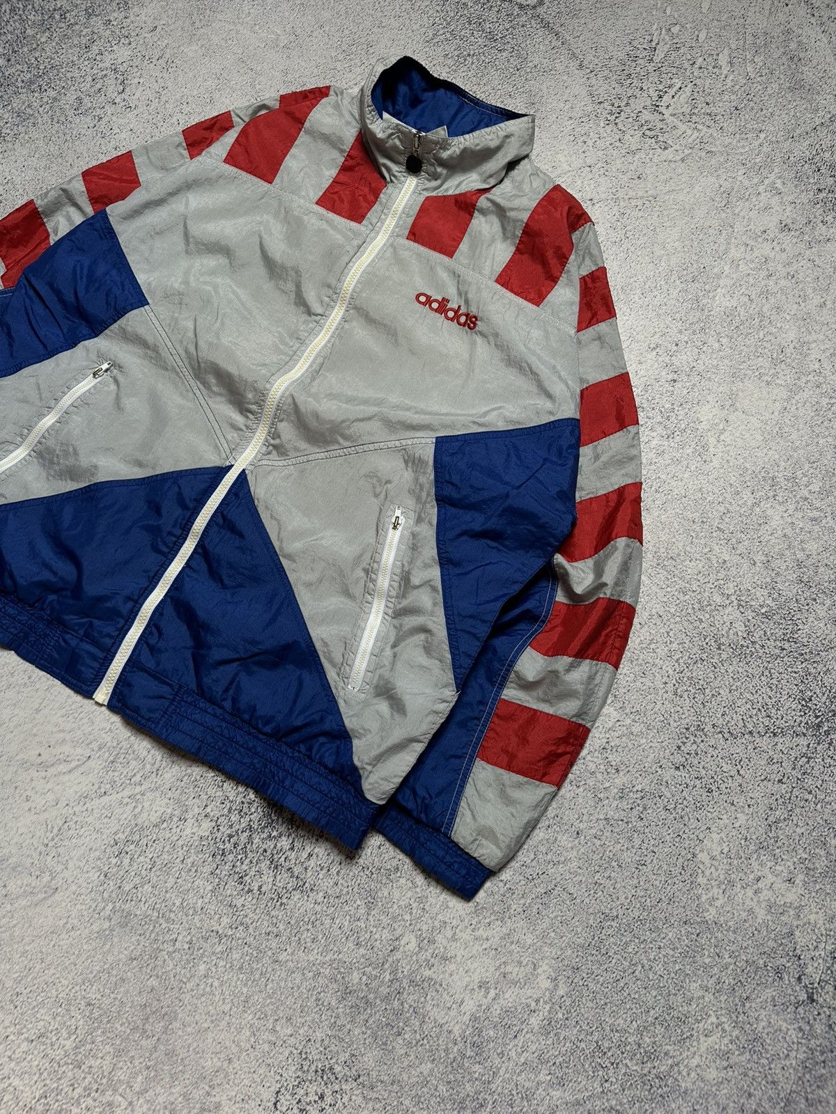 Adidas 1994 World Cup USA 94 Adidas Track Jacket Size L Size US L / EU 52-54 / 3 - 2 Thumbnail