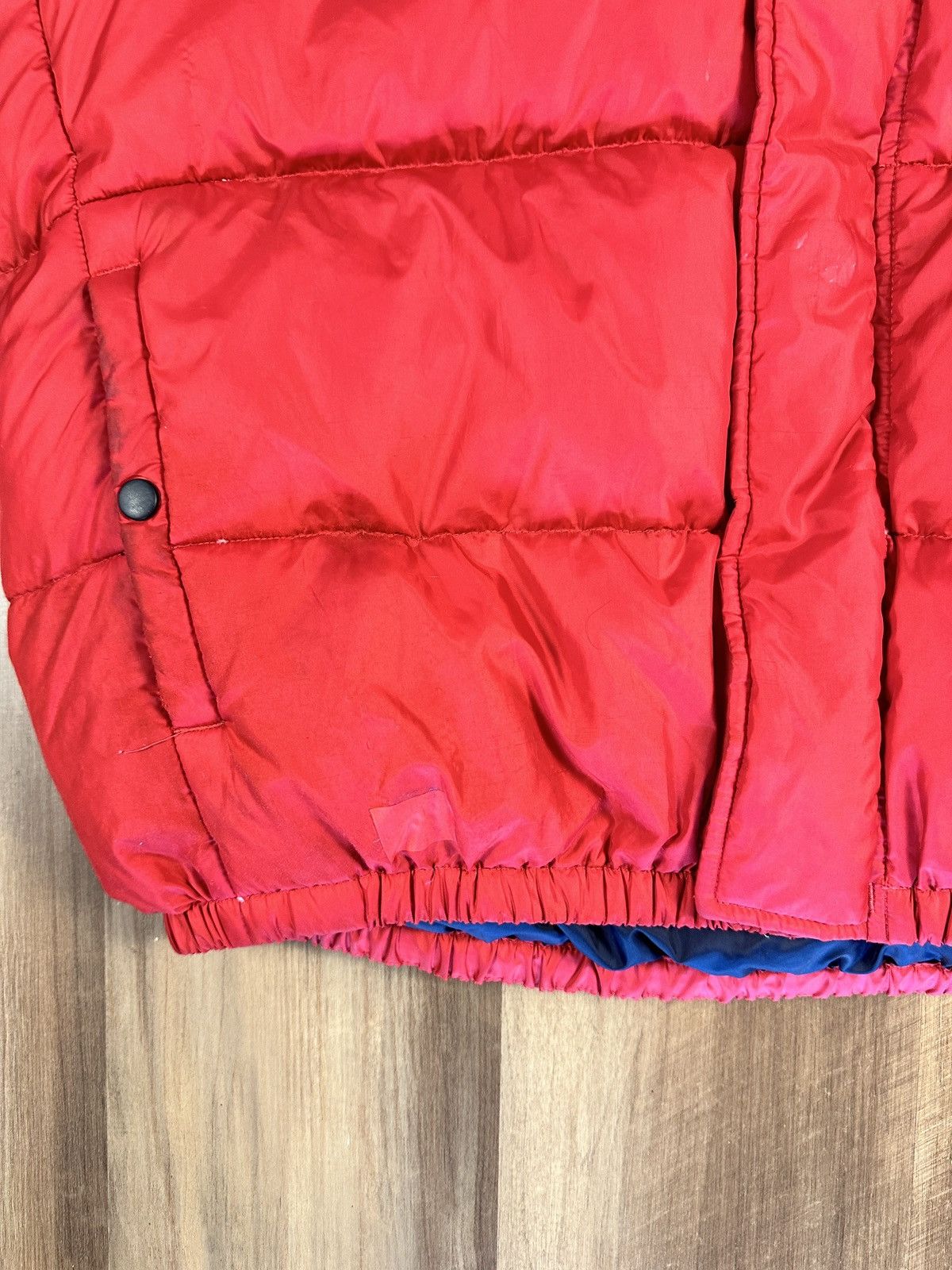 Polo Ralph Lauren × Vintage VINTAGE Polo Jeans Ralph Lauren Jacket Large Red Puffer Down Size US L / EU 52-54 / 3 - 3 Thumbnail