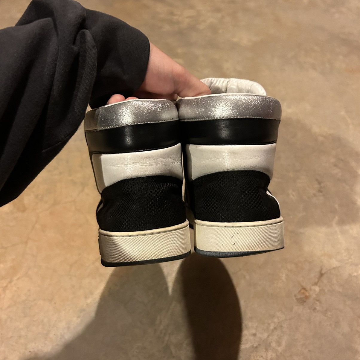 Designer × Louis Vuitton × Vintage Louis Vuitton Tribe Damier Leather High Top Sneaker US 9 Size US 9 / EU 42 - 4 Thumbnail