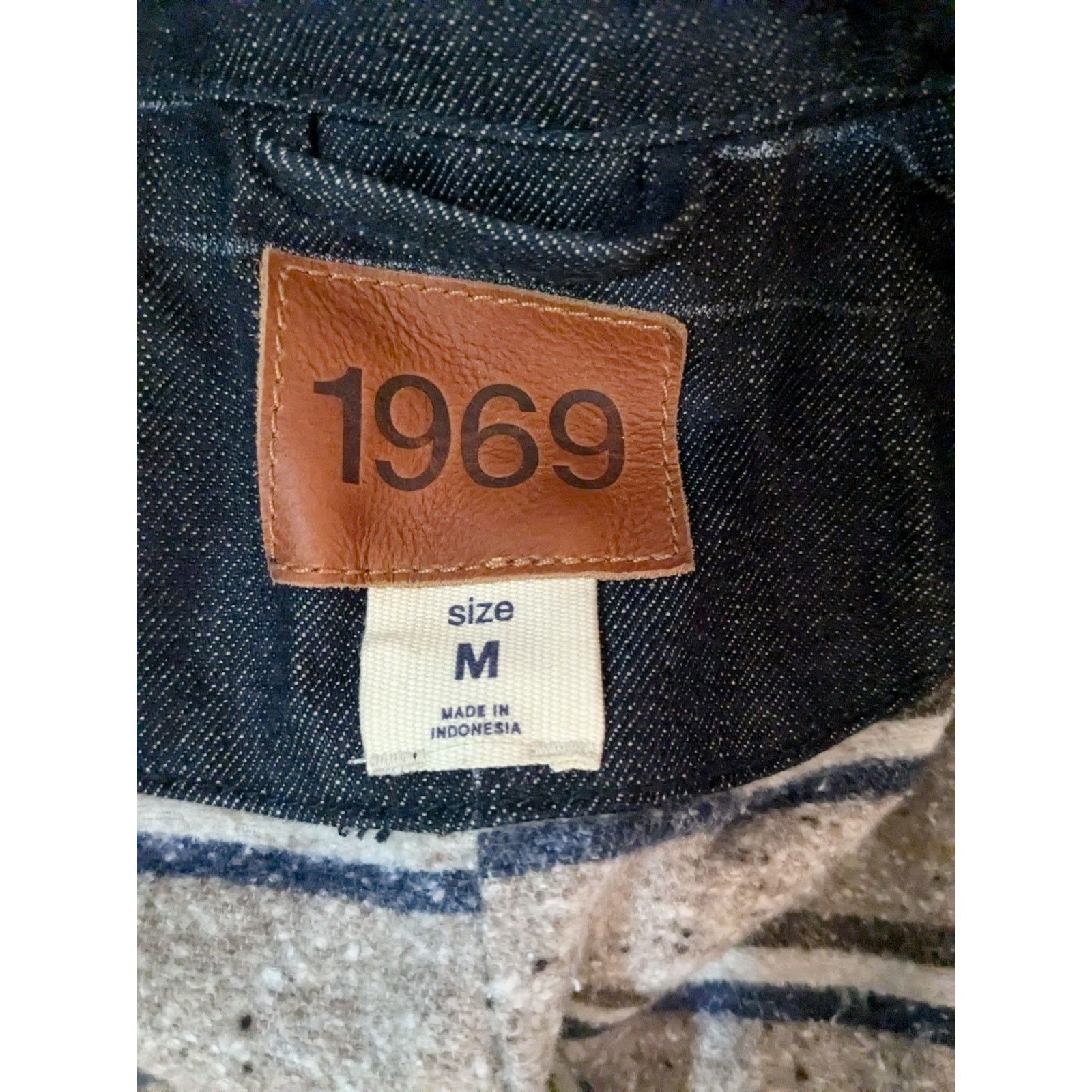 Gap GAP Men - 1969 Premium Denim Peacoat/ Sz M / NWOT Size US M / EU 48-50 / 2 - 6 Thumbnail