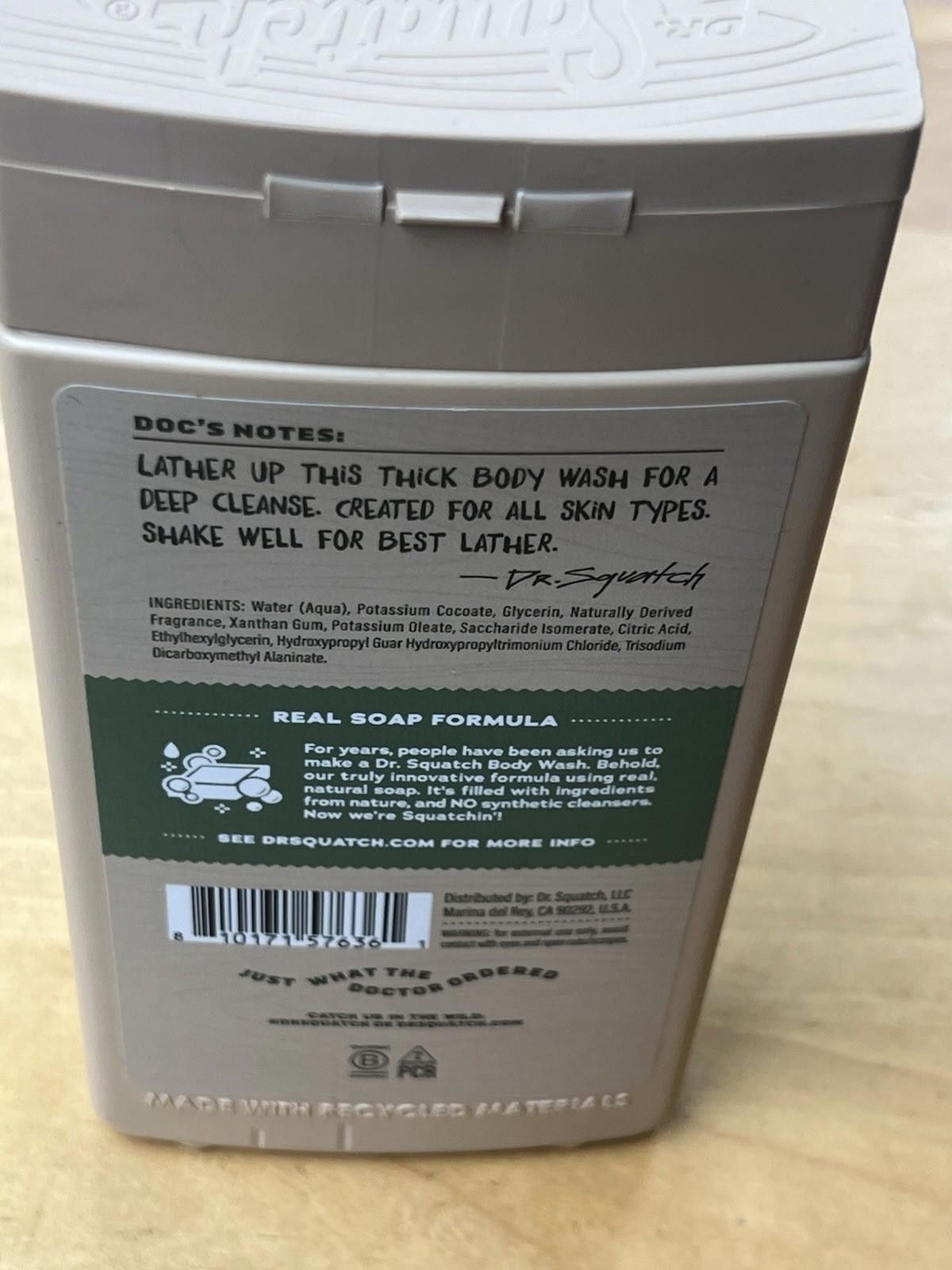 Other DR. SQUATCH Non Exfoliating Body Wash Sierra storm 14 fl oz Size ONE SIZE - 6 Thumbnail