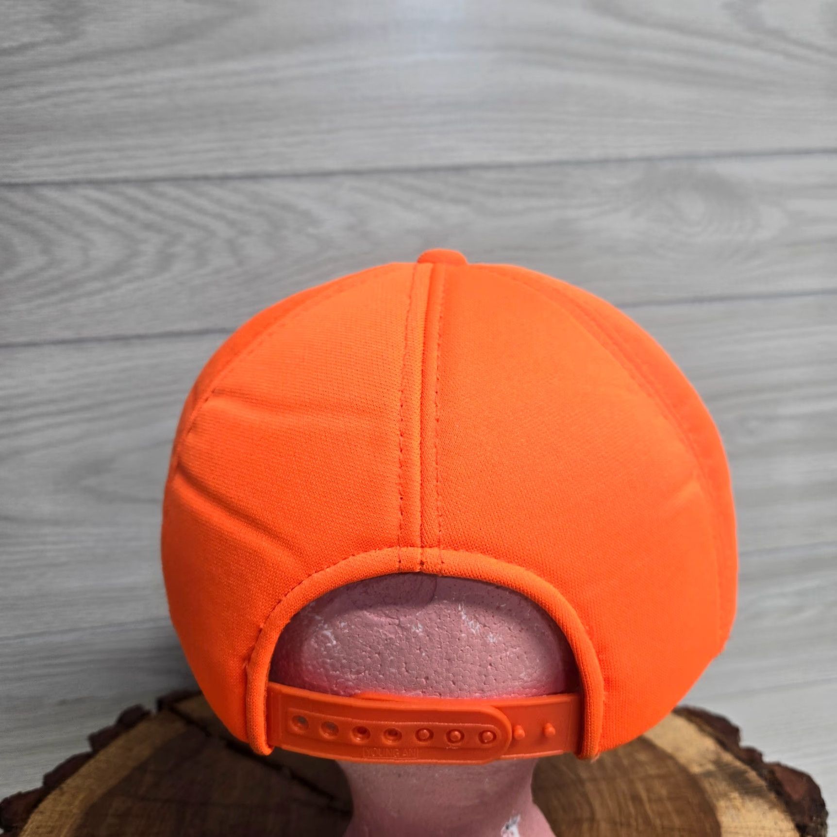 Hunter CAMO VA Virginia Deer Hunters Association Orange Snapback Cap Adjustable Men’s Hat Size ONE SIZE - 5 Thumbnail