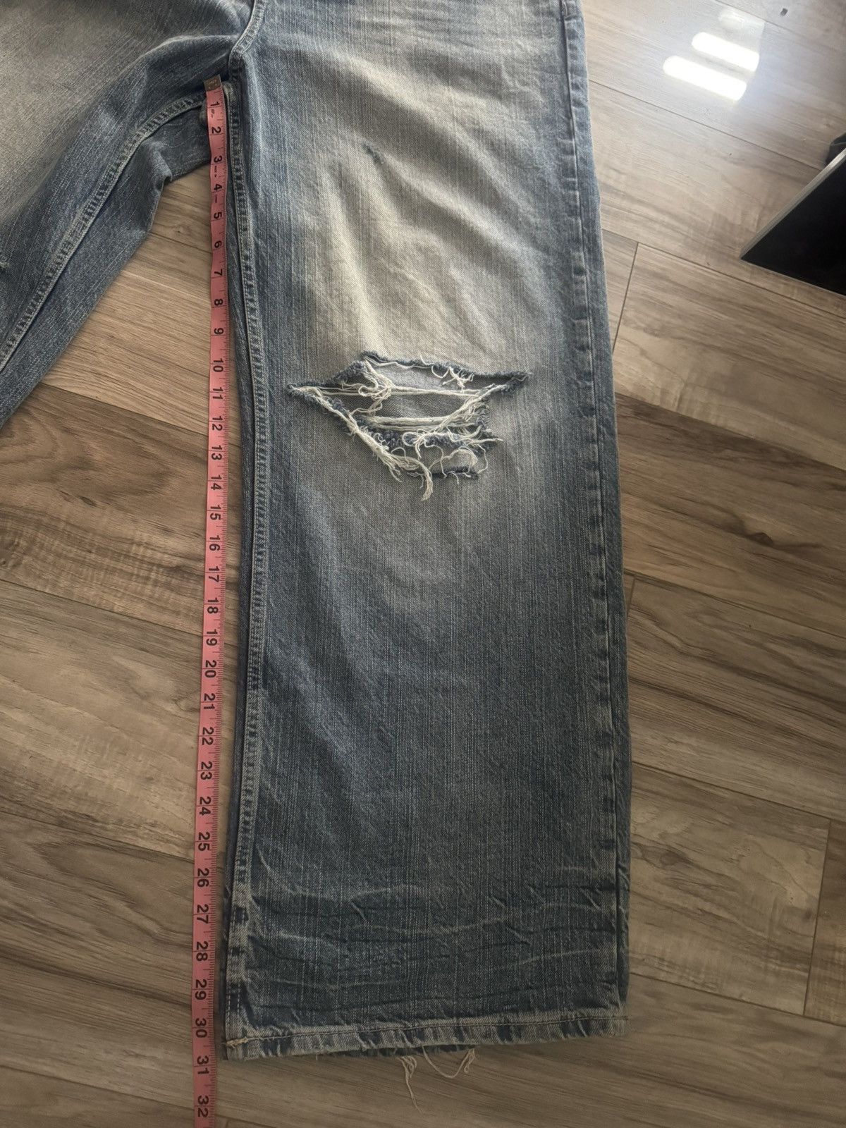 Other *BAGGY* DISTRESSED JEANS Size US 36 / EU 52 - 7 Thumbnail