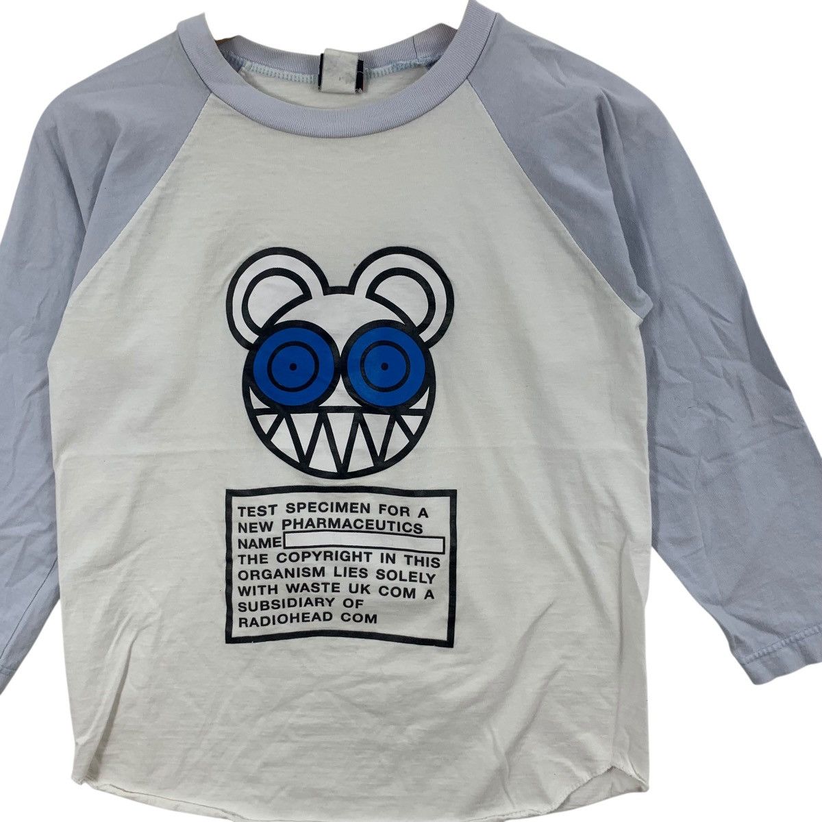 Vintage Vintage RADIOHEAD TEST SPECIMEN Waste Band Tee Shirt Size S / US 4 / IT 40 - 4 Thumbnail