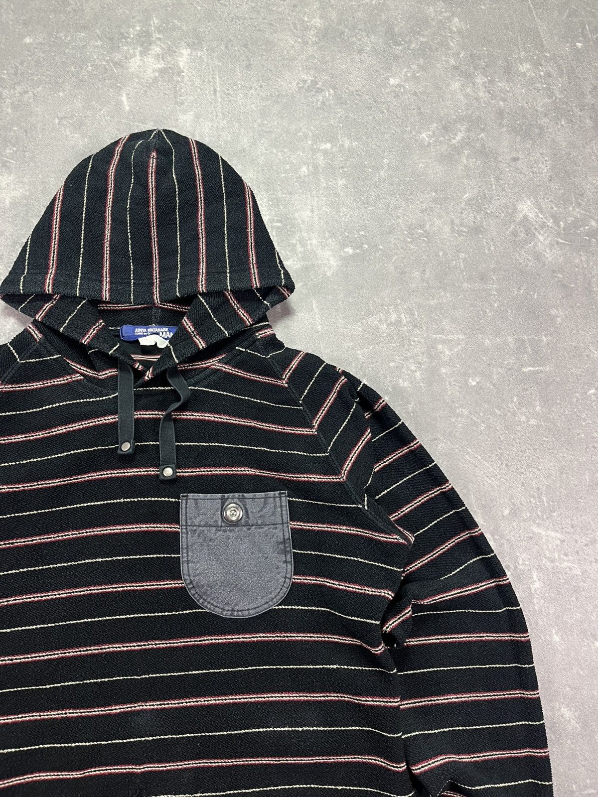 Comme des Garcons AD2013 Comme des Garcons by Junya Watanabe Inside Out Hoodie Size US L / EU 52-54 / 3 - 4 Thumbnail