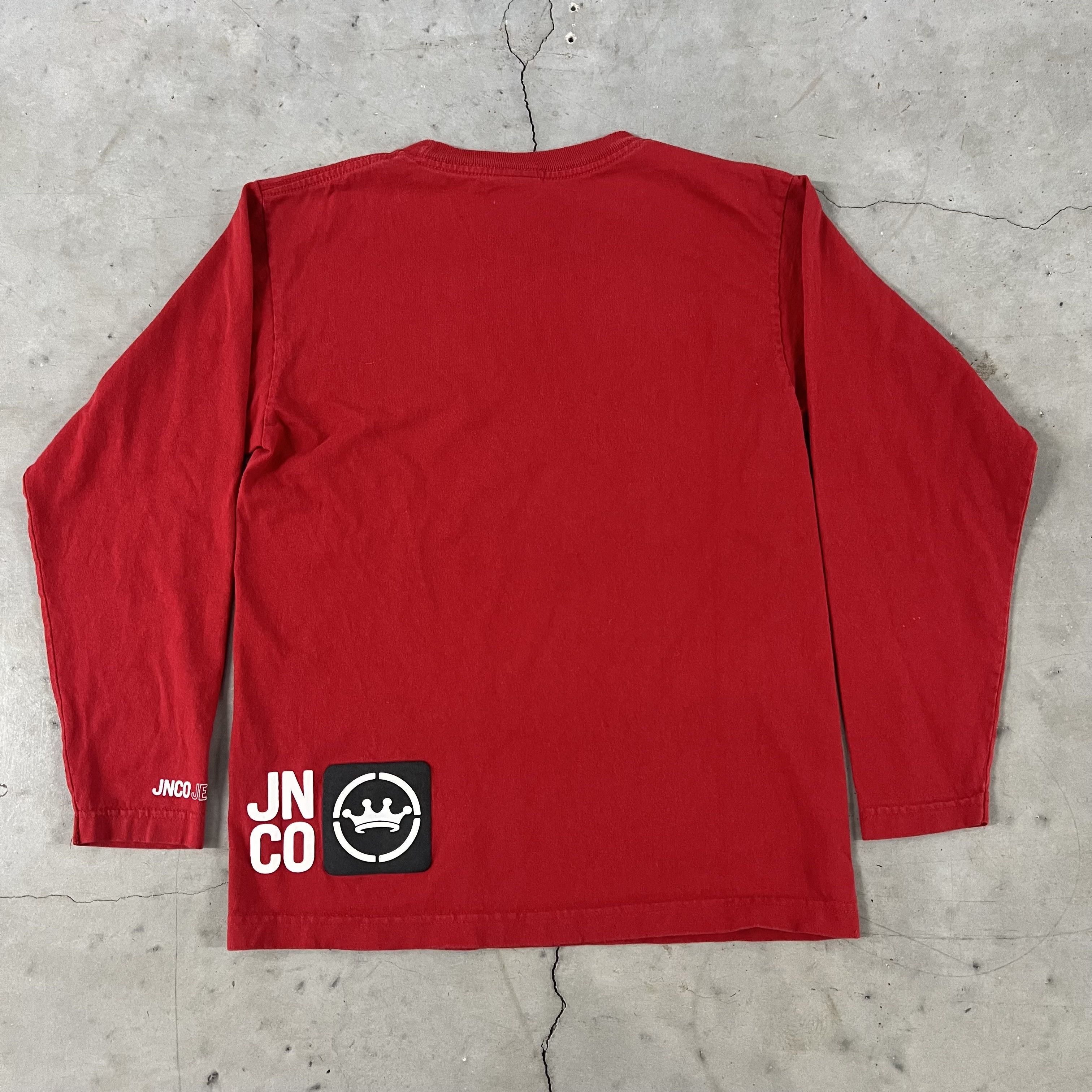 JNCO VINTAGE Y2K JNCO LONG SLEEVE SKATER TEE Size US S / EU 44-46 / 1 - 3 Thumbnail