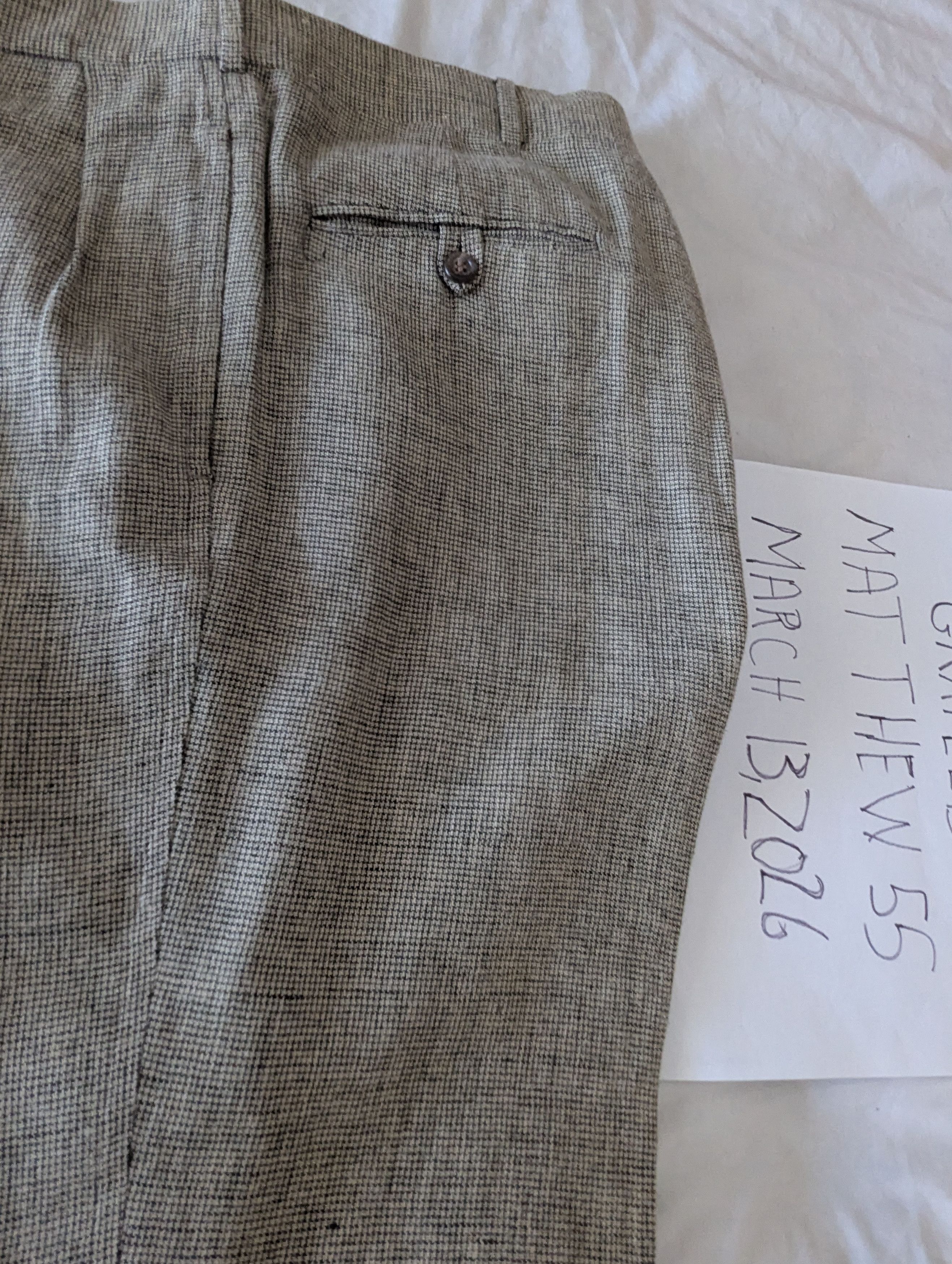 Polo Ralph Lauren Linen Pant Size 36R - 3 Thumbnail
