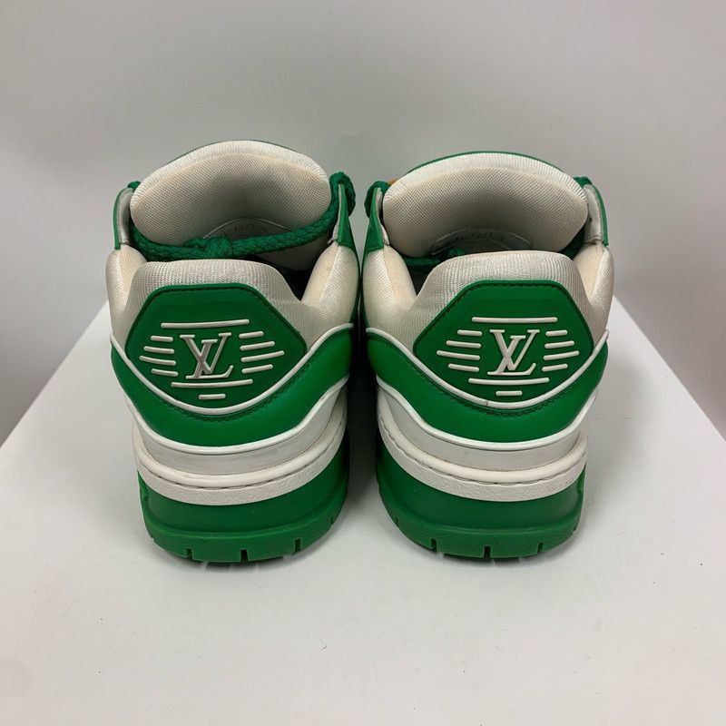 Louis Vuitton Louis Vuitton Trainer Maxi Fashion Sneakers in Green -2508 Size US 8.5 / EU 41-42 - 3 Thumbnail