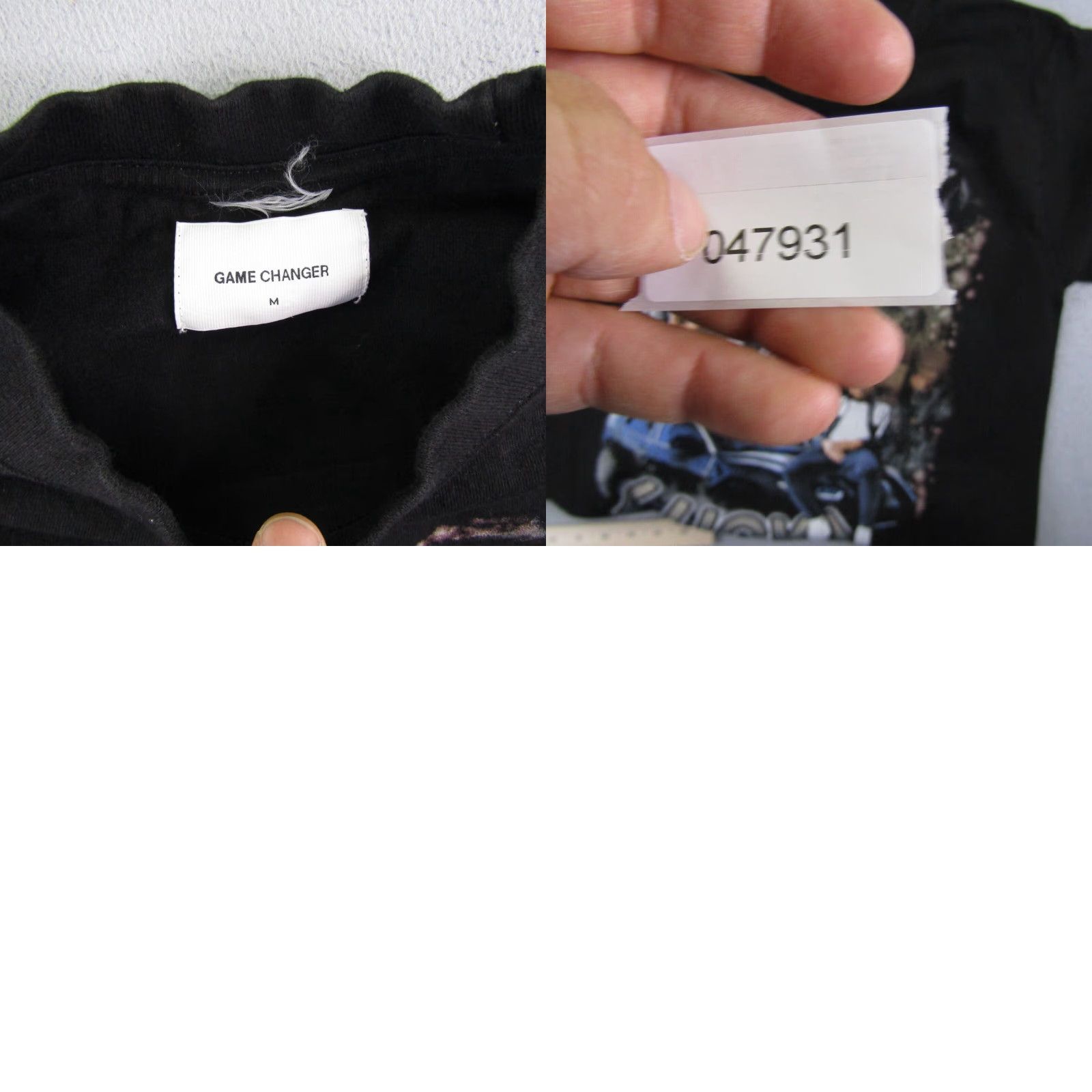 Vintage Game Changer Shirt Mens Medium Black Lucki Rapper Hip Hop Rap Tee Money Cars Size US M / EU 48-50 / 2 - 8 Thumbnail