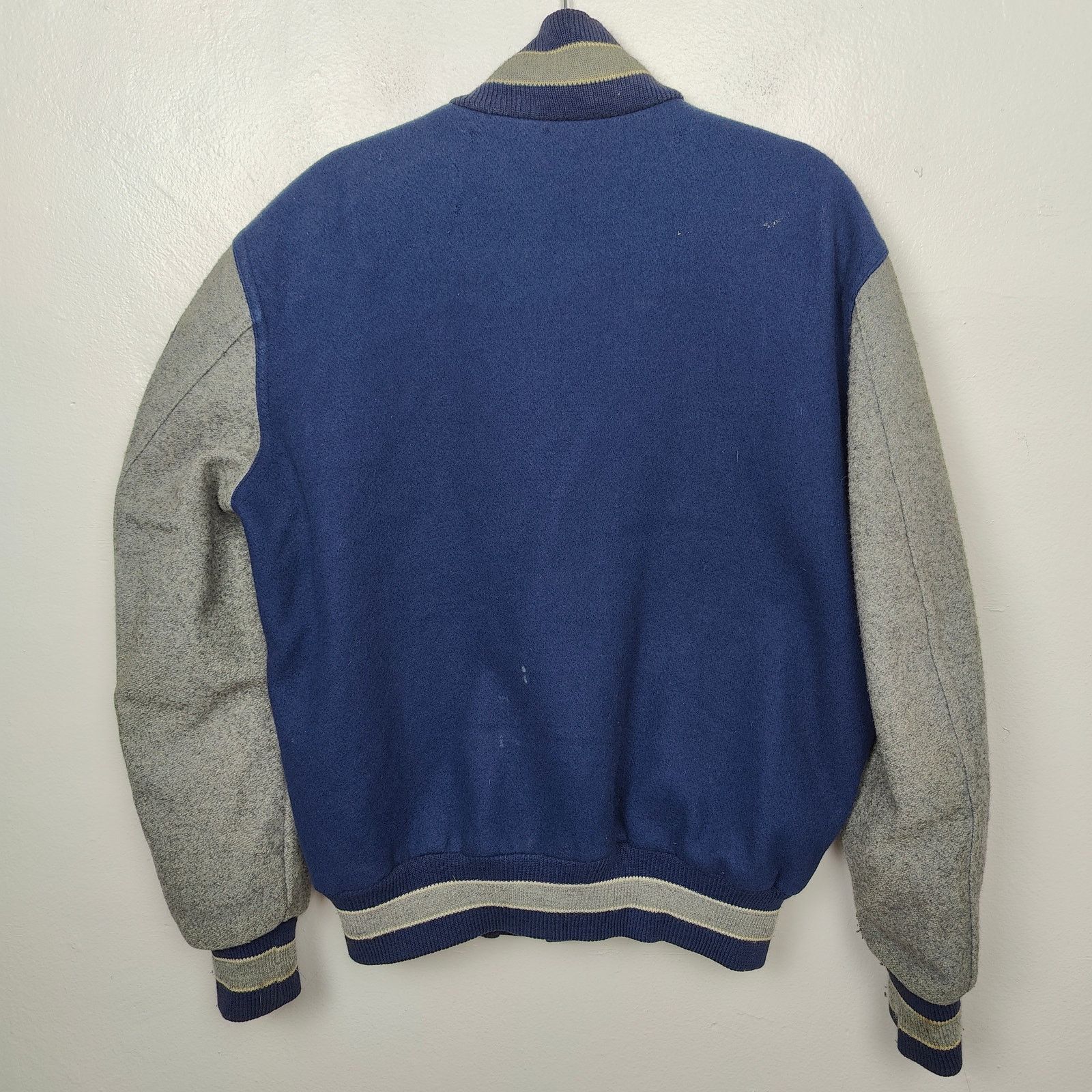 NEFF Vintage Neff Marching Band Varsity Jacket Size Medium Blue Size US M / EU 48-50 / 2 - 7 Thumbnail
