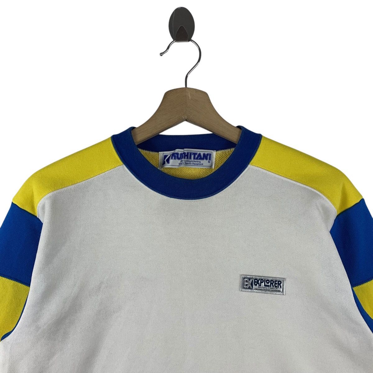 Vintage Vintage KUSHITANI racing apparel long sleeve tee Size US S / EU 44-46 / 1 - 2 Thumbnail